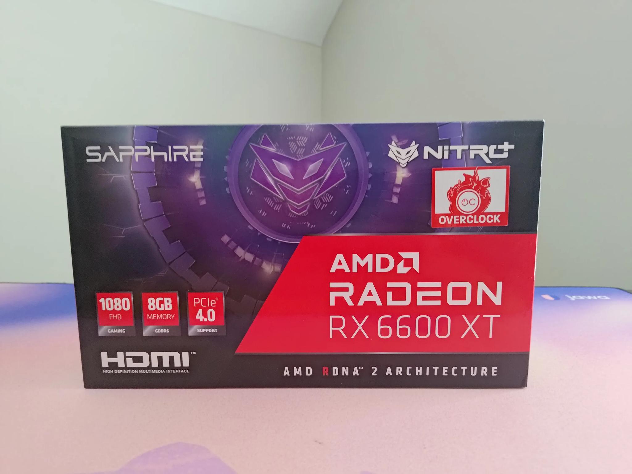 Sapphire Nitro RX 6600XT