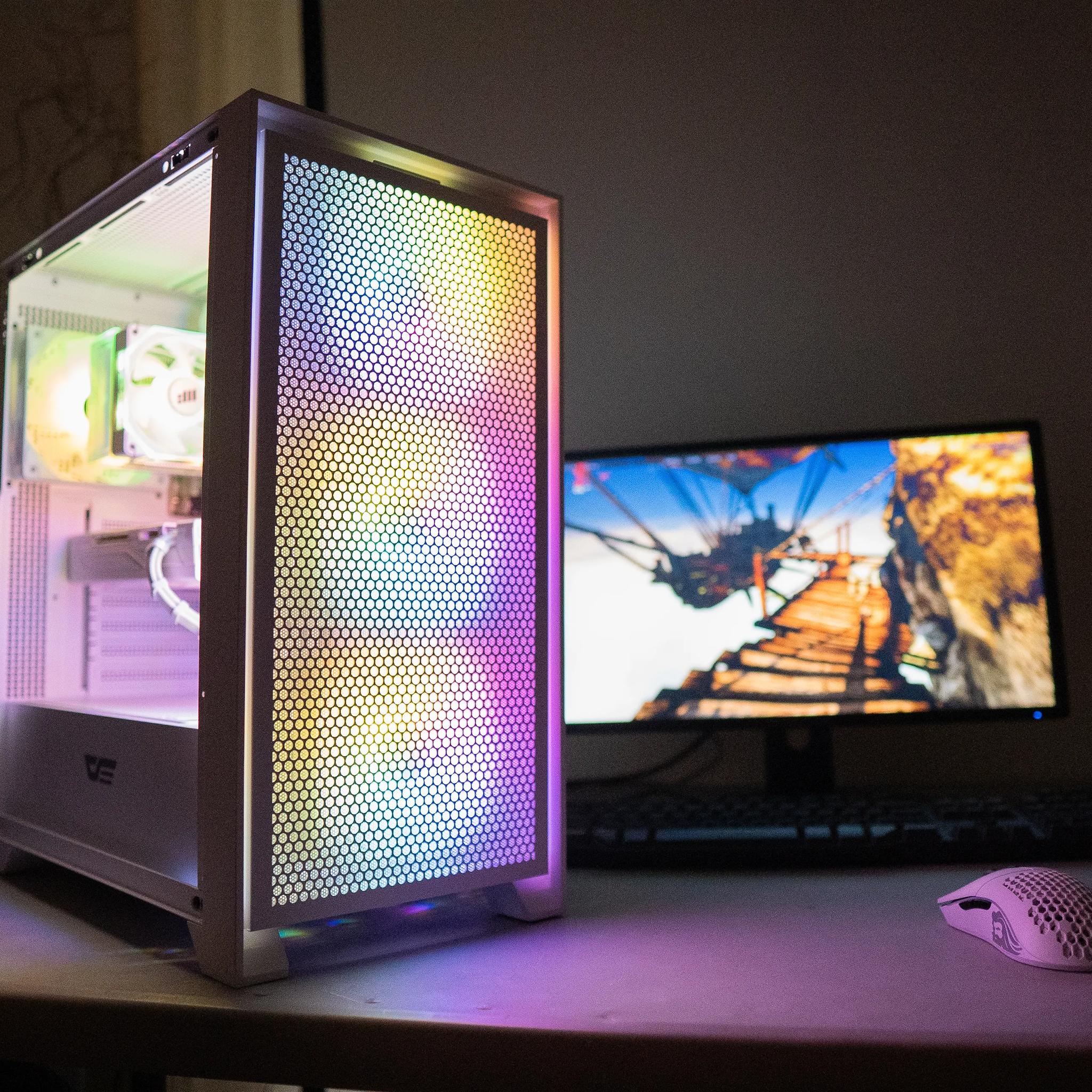 🍬🌨 | RX 580 8GB | RYZEN 5 1500X | 16GB DDR4 RAM | 1TB NVME SSD | Arctic Candy
