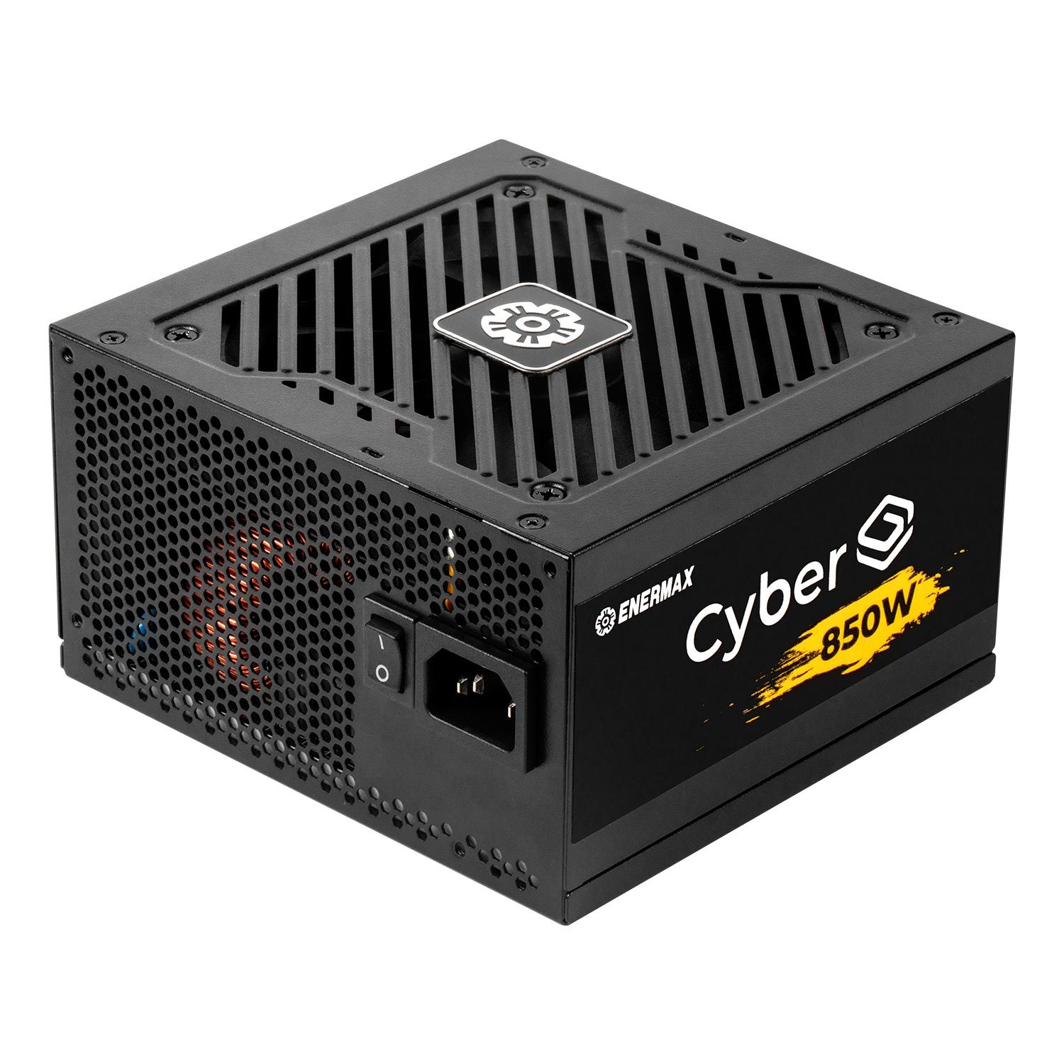 ENERMAX CyberG 850W 80+ Gold, Non Modular, ATX 12V Active PFC Power Supplies - (Bulk Pack)