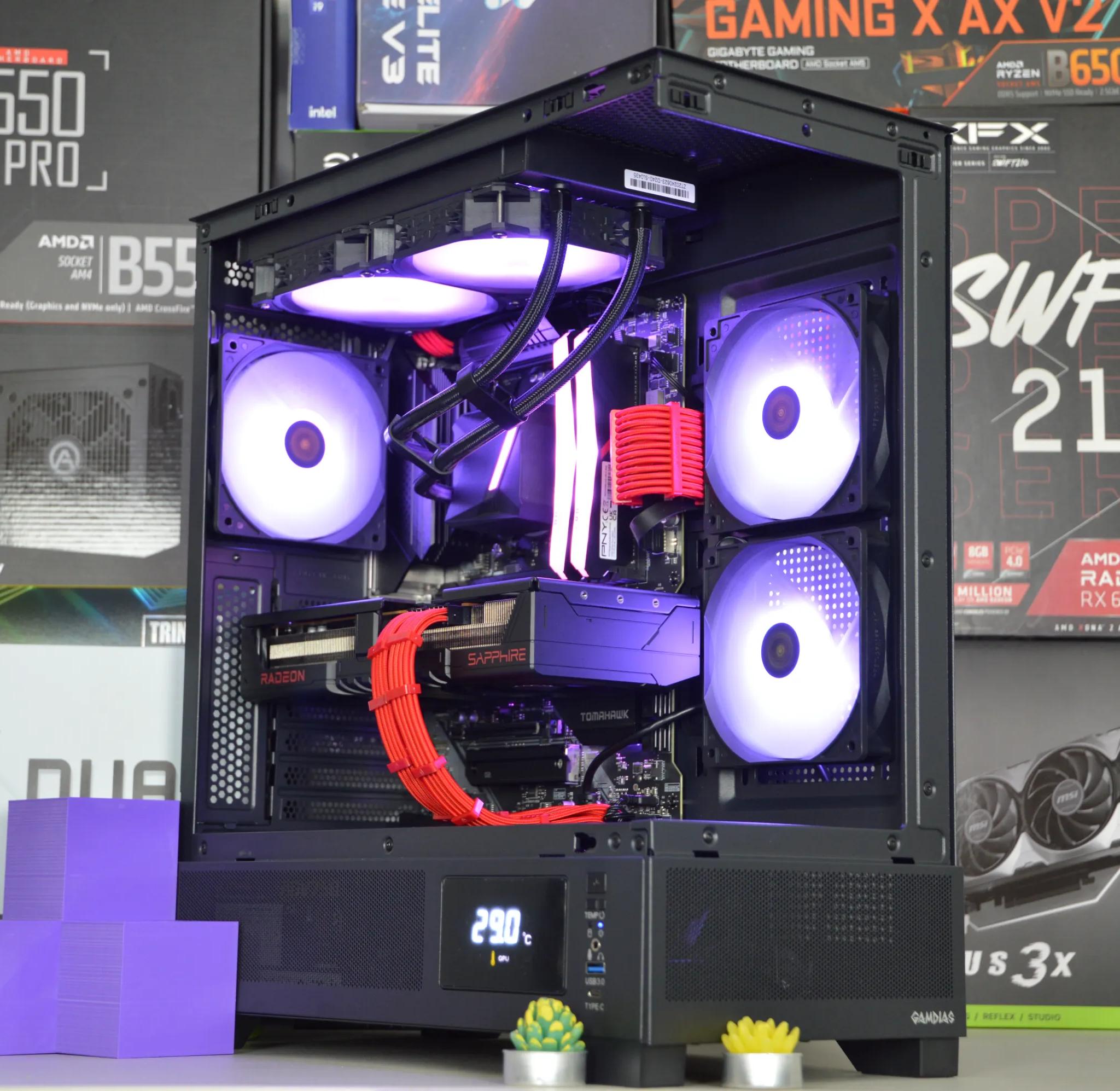 🔴EXTREME🔴| RX 9070 16GB | RYZEN 7 5700X | 32 GB RGB DDR4 RAM | 2TB GEN 4 NVME SSD | Team Red PC |