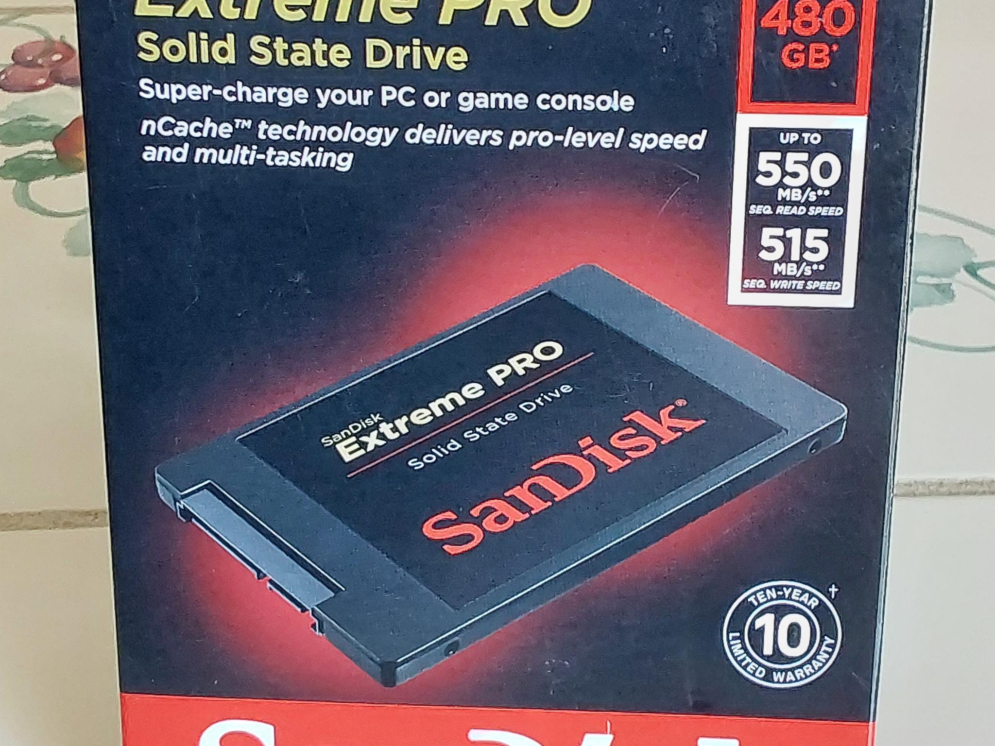 NEW SanDisk Extreme PRO-Series 480GB SATA 6.0Gb/s 2.5" Internal Solid-State Drive