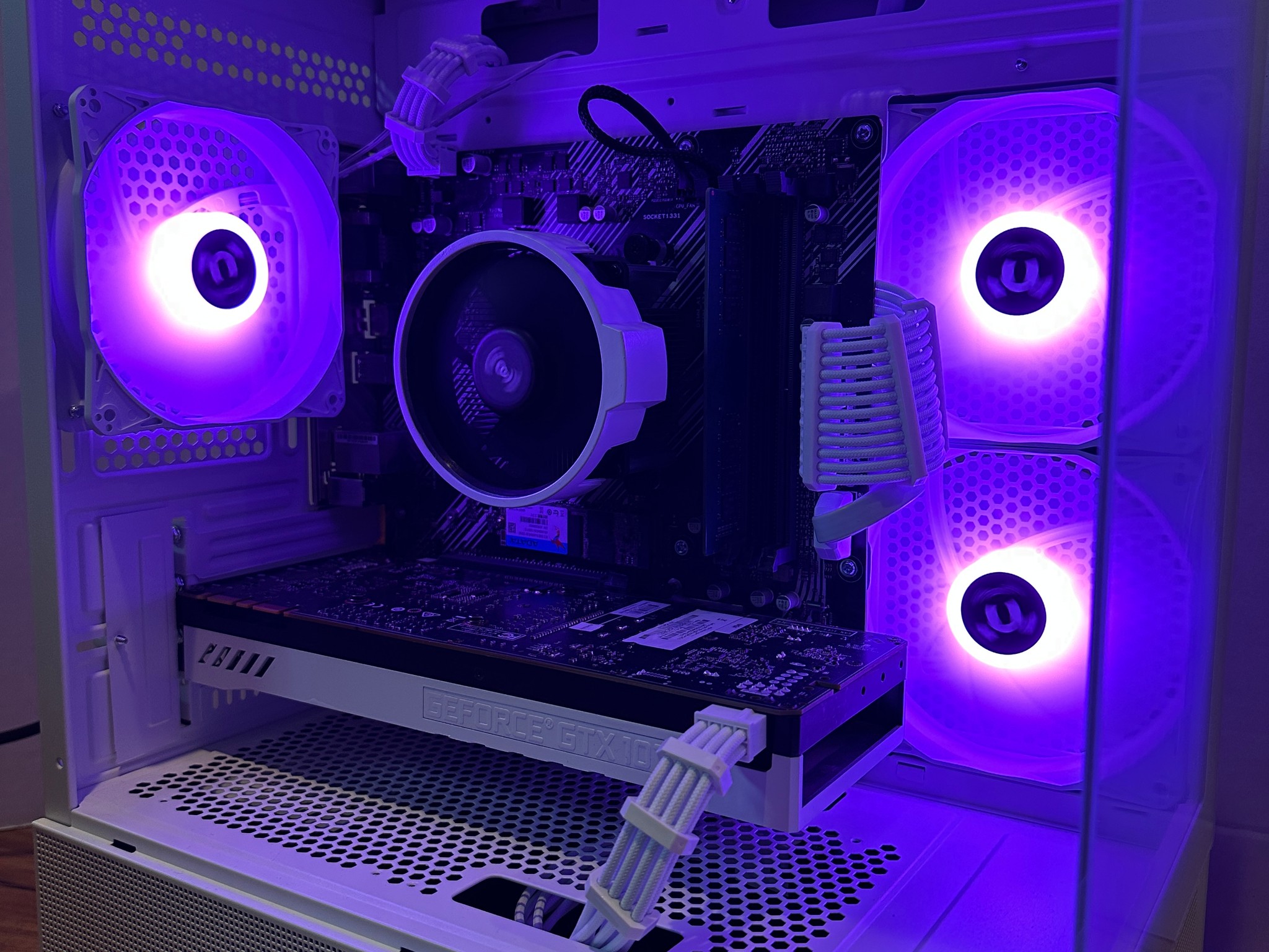 GTX 1070 | Ryzen 5 2600x | 16GB DDR4 | 1.12TB | Win 11 | Office 2024 | FREE SHIP | Budget Gaming PC