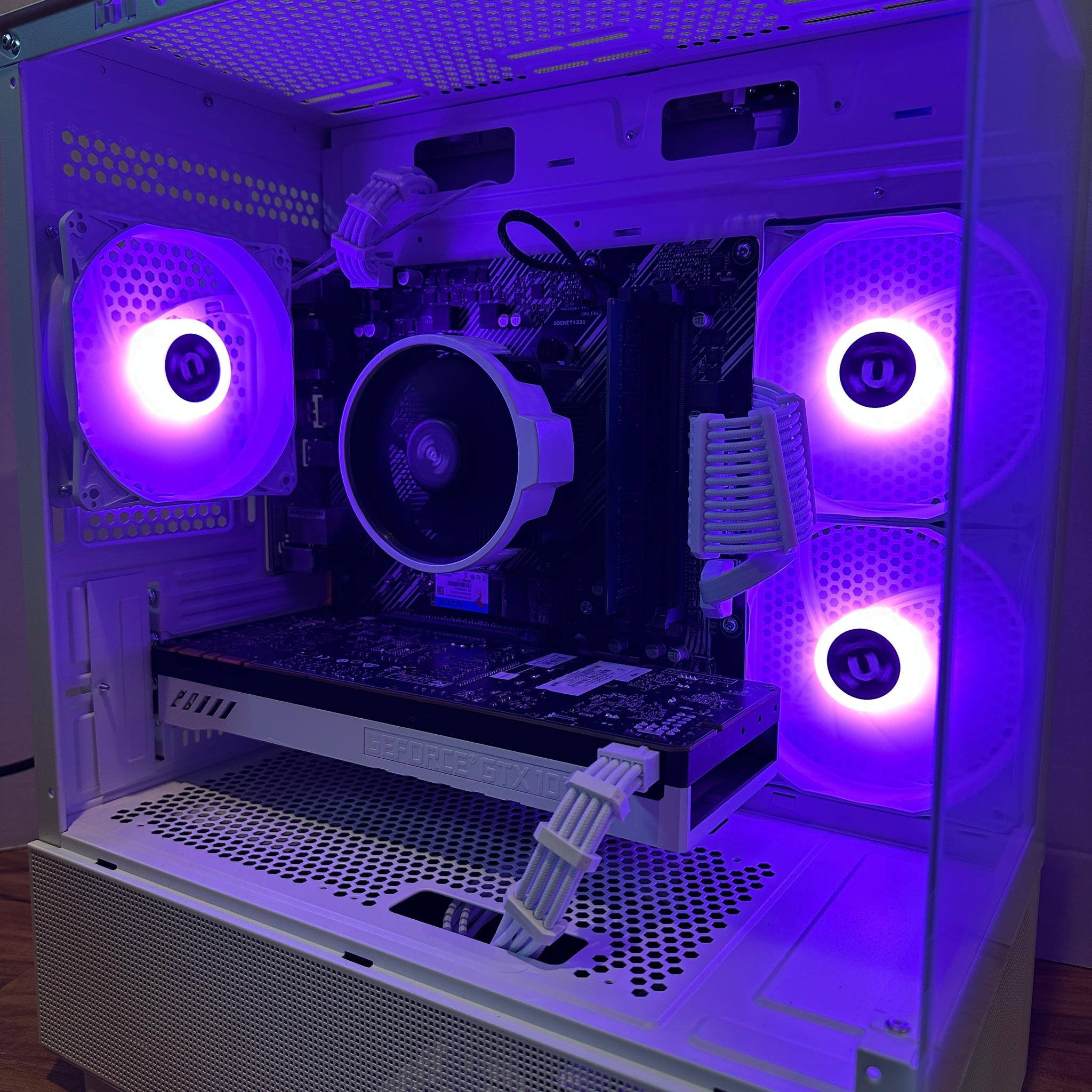 GTX 1070 | Ryzen 5 2600x | 16GB DDR4 | 1.12TB | Win 11 | Office 2024 | FREE SHIP | Budget Gaming PC
