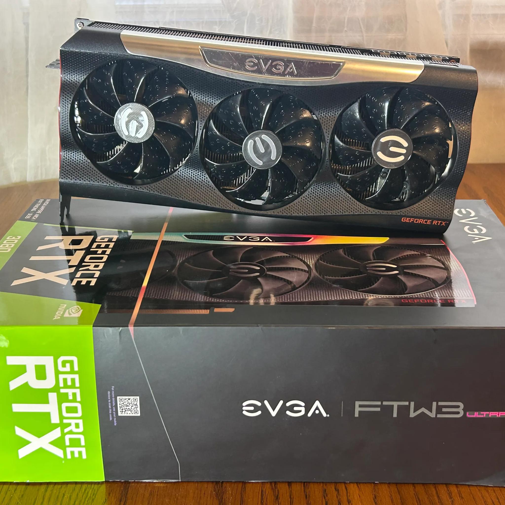 EVGA RTX 3080 FTW3 Ultra w/Original Box