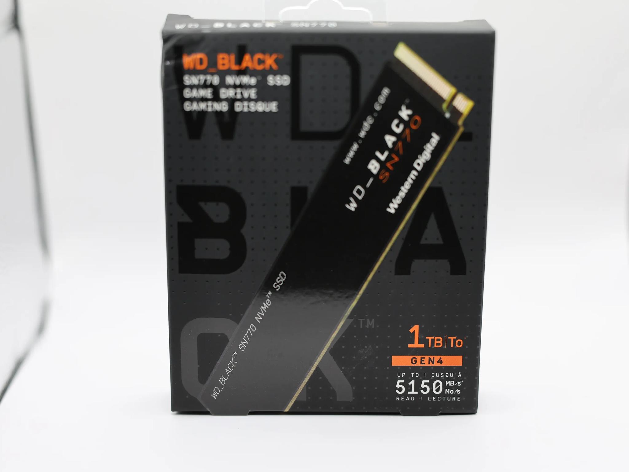 WD 1TB WD_Black SN770 NVMe M.2 SSD *NEW* SEALED