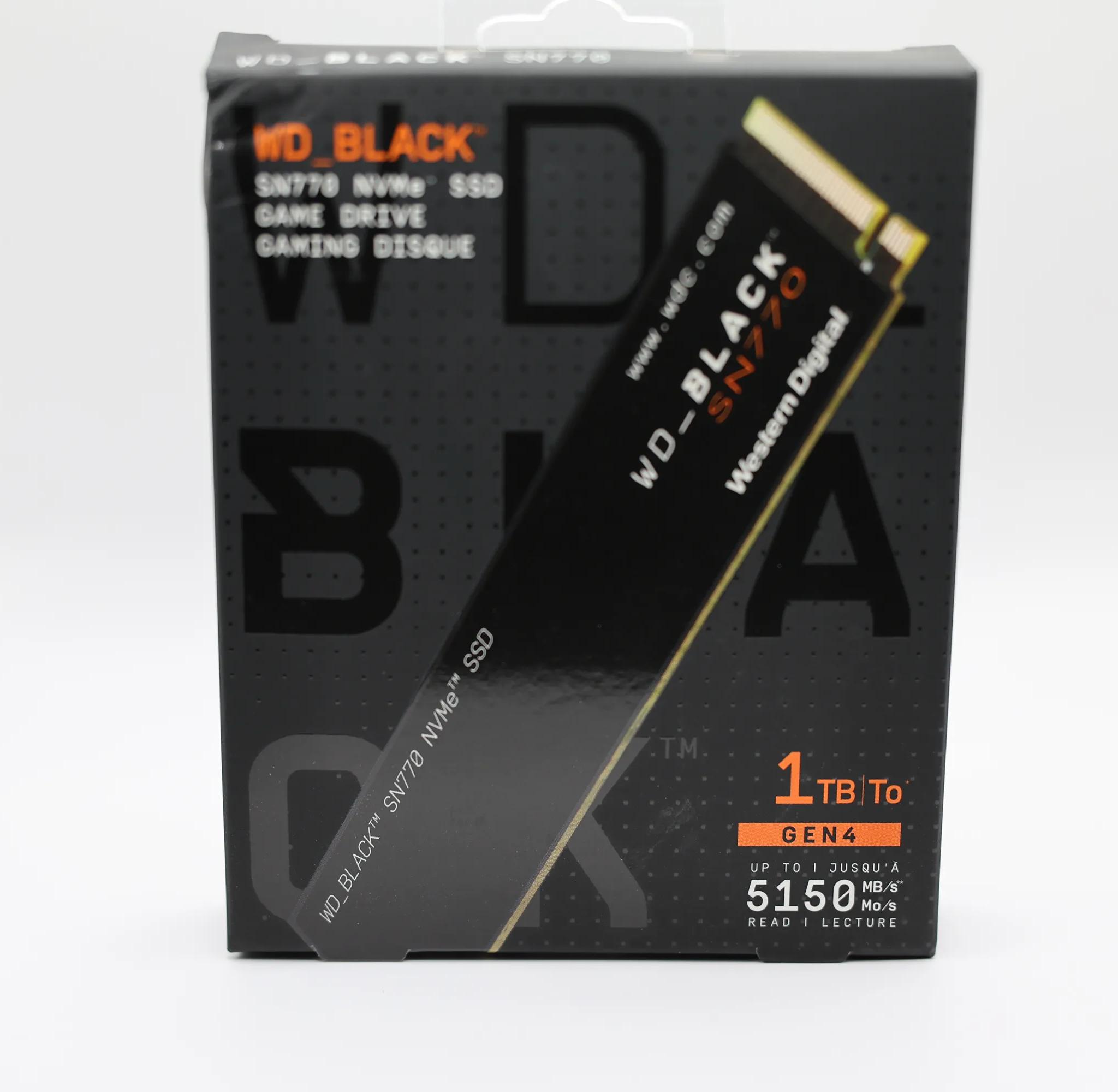 WD 1TB WD_Black SN770 NVMe M.2 SSD *NEW* SEALED