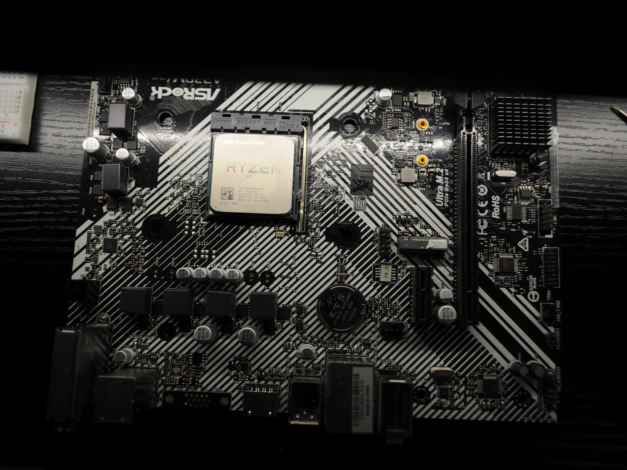 AMD AM4 Motherboard + Ryzen 5 CPU
