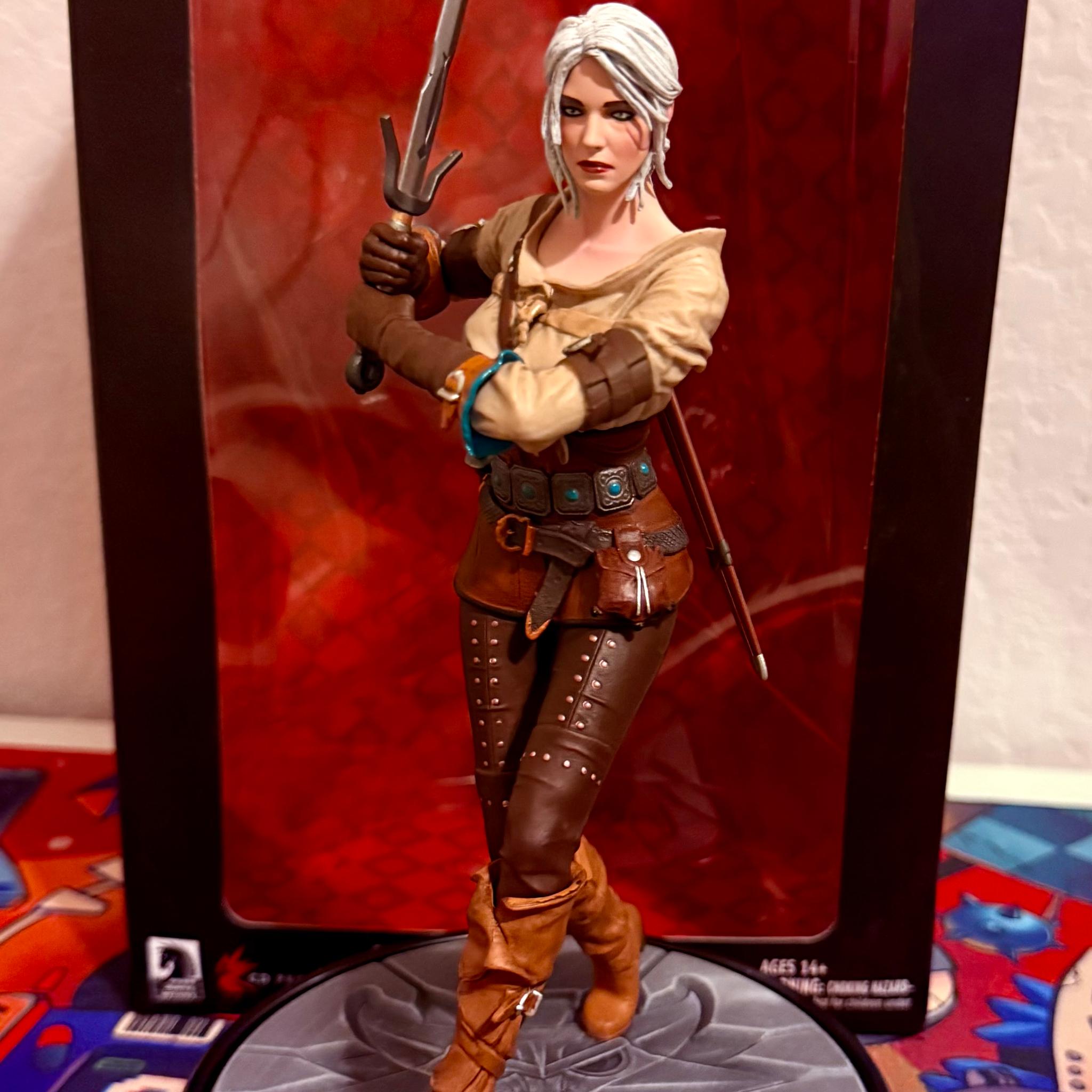 The Witcher 3 Wild Hunt | Cirilla "Ciri" Statue | Dark Horse 10in Figure