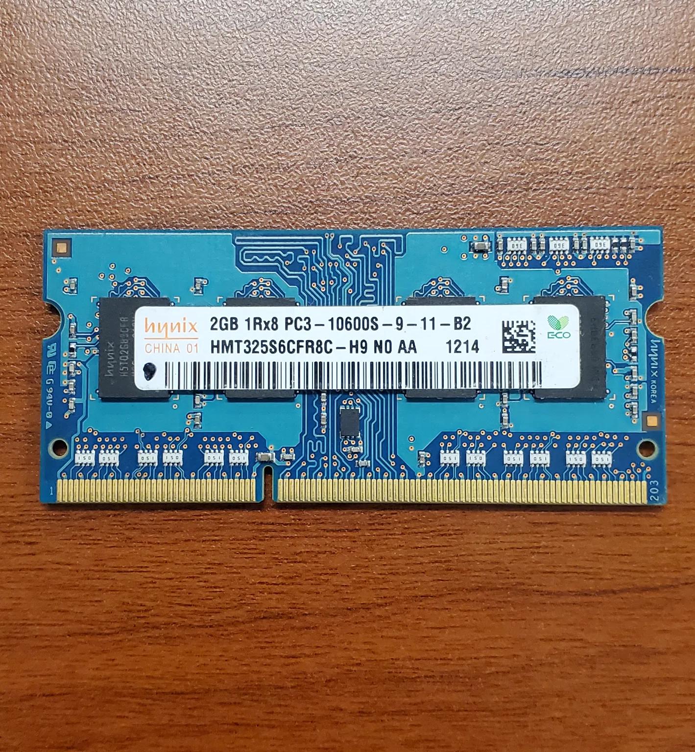 sk hynix 2gb 1rx16 pc3-10600s-9-11-b2