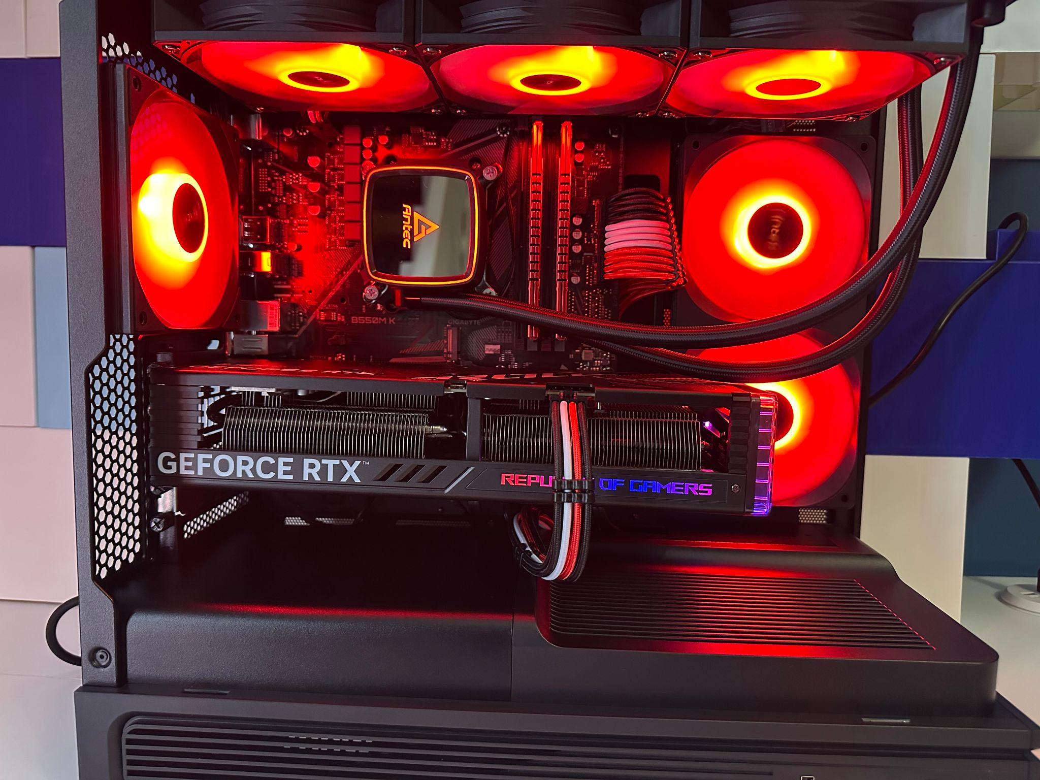 GeForce RTX 4060 Custom Gaming PC - Ryzen 5 3600, 32GB RAM,1.5TB Storage