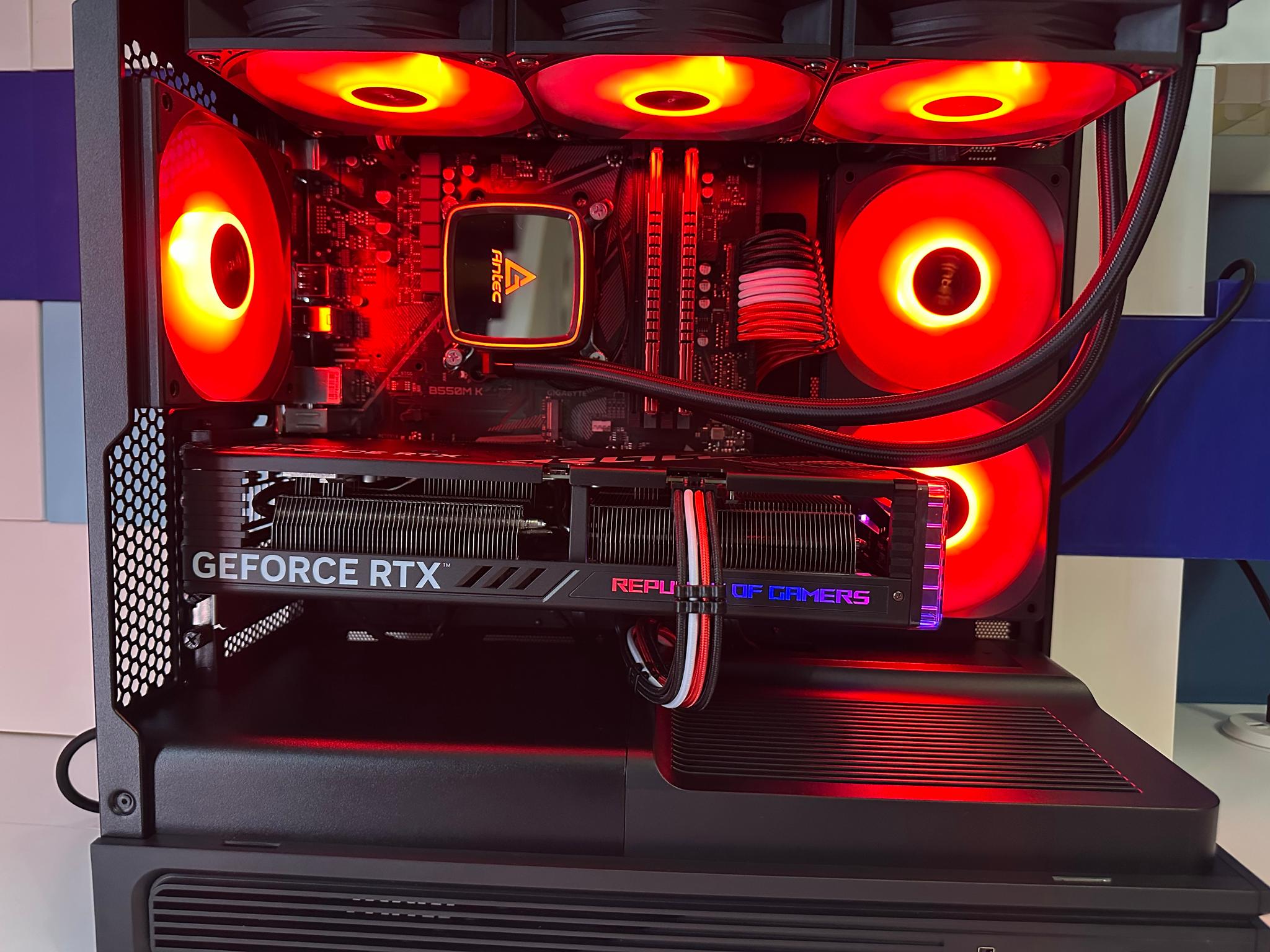 GeForce RTX 4060 Custom Gaming PC - Ryzen 5 3600, 32GB RAM,1.5TB Storage