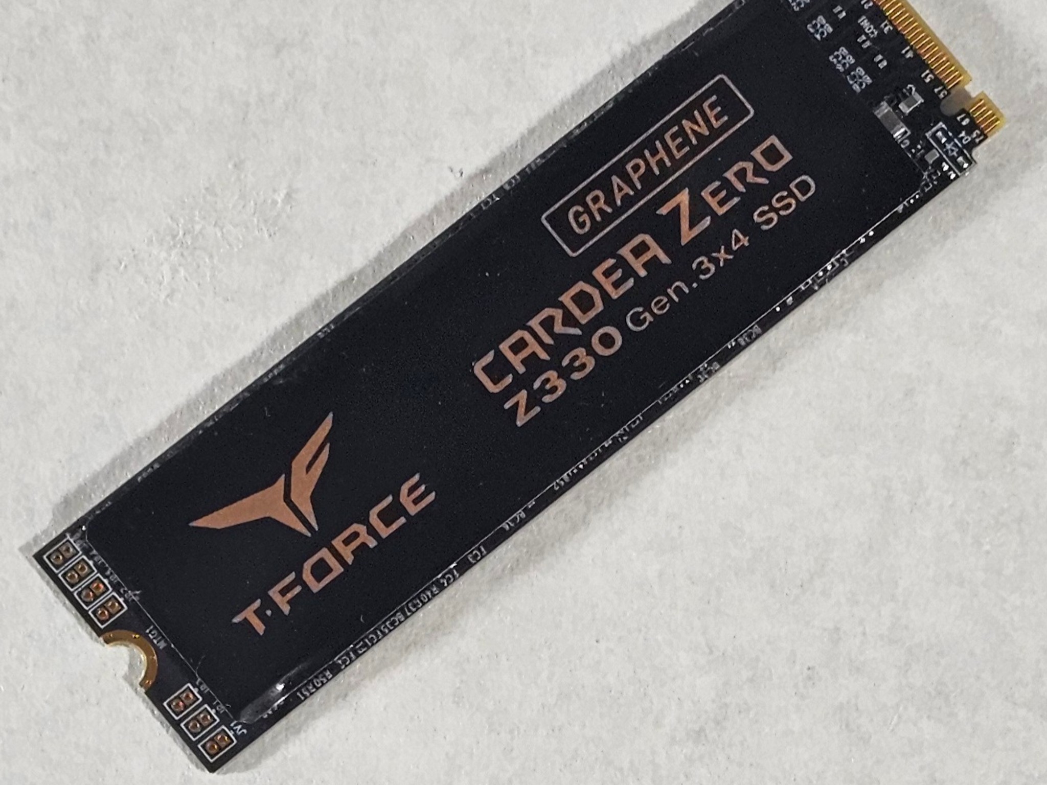 1TB NVMe M.2 SSD TeamGroup T-Force Carder Zero Z330 Gen3
