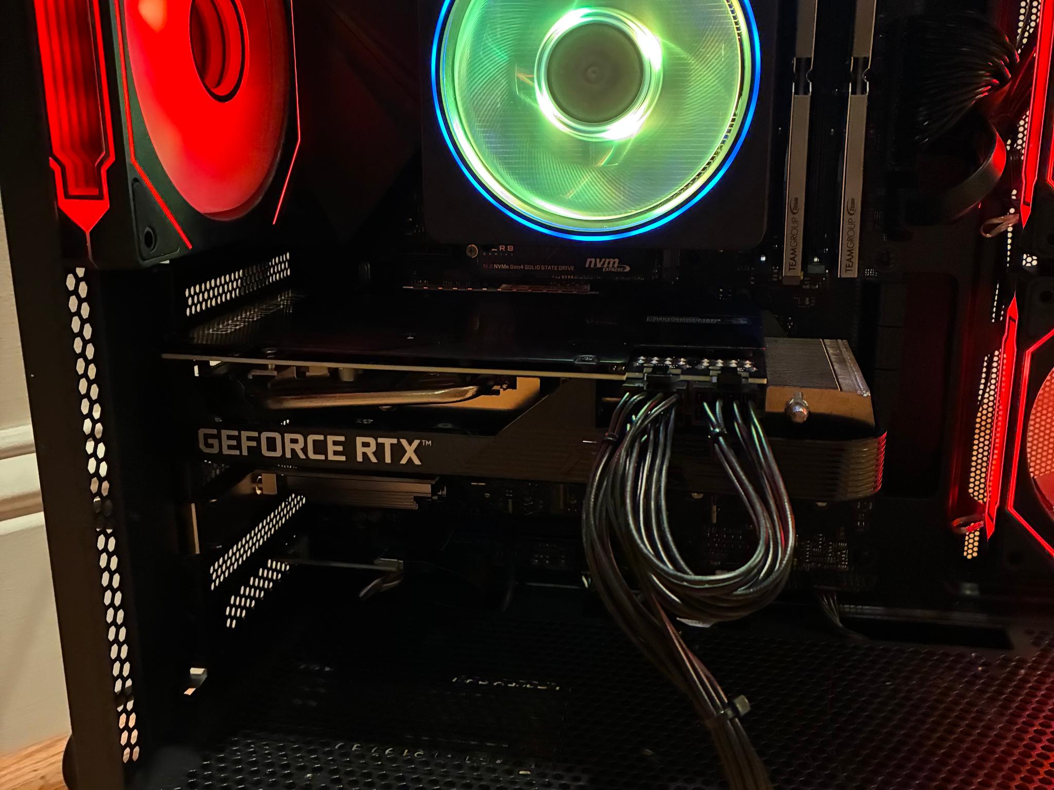 RTX 3060 Ti R7 2700X CUSTOM GAMING PC 16GB DDR4 1TB SSD WIFI 6E BLUETOOTH WINDOWS 10/11