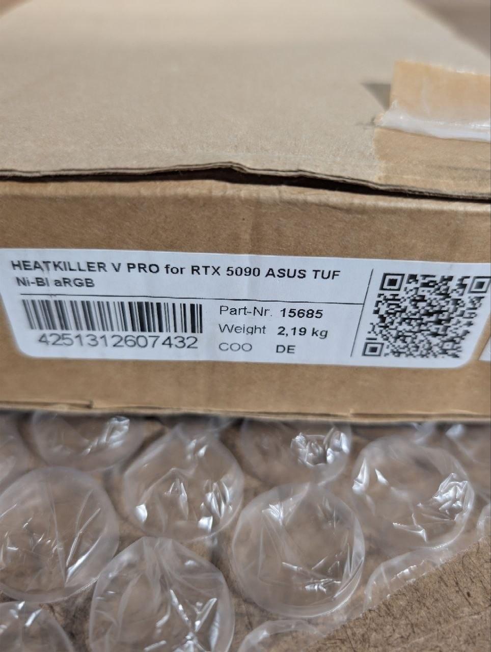 Watercool HEATKILLER V PRO for RTX 5090 ASUS TUF Ni-Bl aRGB (15685)