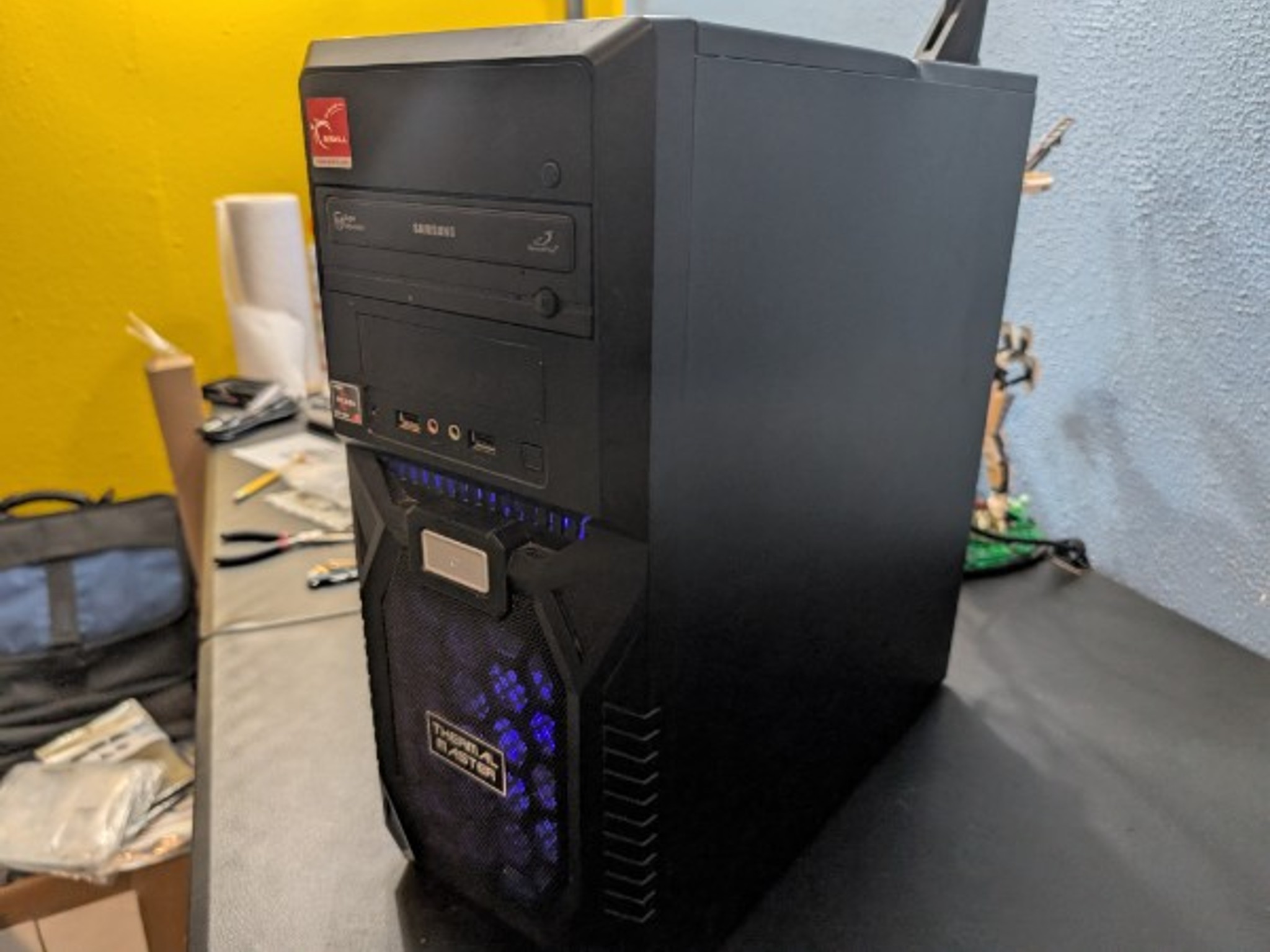 1440p All AMD Sleeper Gaming PC | AMD 7600x, 9060 XT (16GB) | 32GB RAM | 1TB SSD | Win. 11 PRO