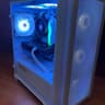 Ultra Budget White Gaming PC | Ryzen 5 5500 | RX 6500 xt