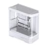 Clearance JONSBO D400 White ATX Mid Tower Case OEM Curved Glass - New