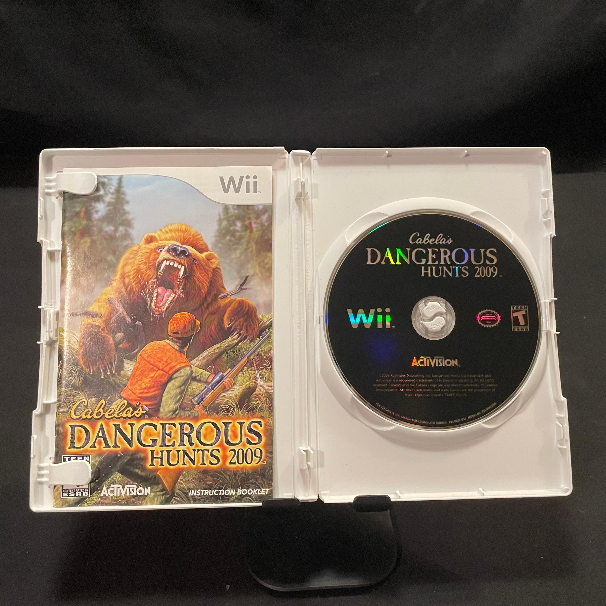 Cabela's Dangerous Hunts 2009 Nintendo Wii