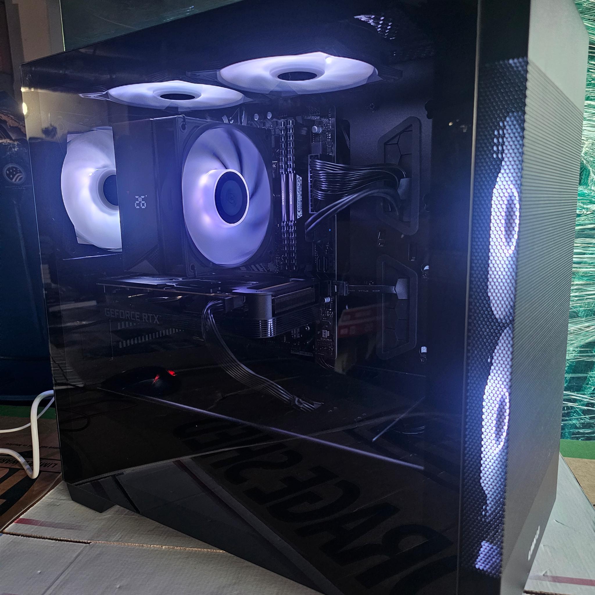 Custom Gaming PC Build | i5 14400f | 32GB RAM | 5050 8G | WINDOWS 11 PRO | 512 SSD |