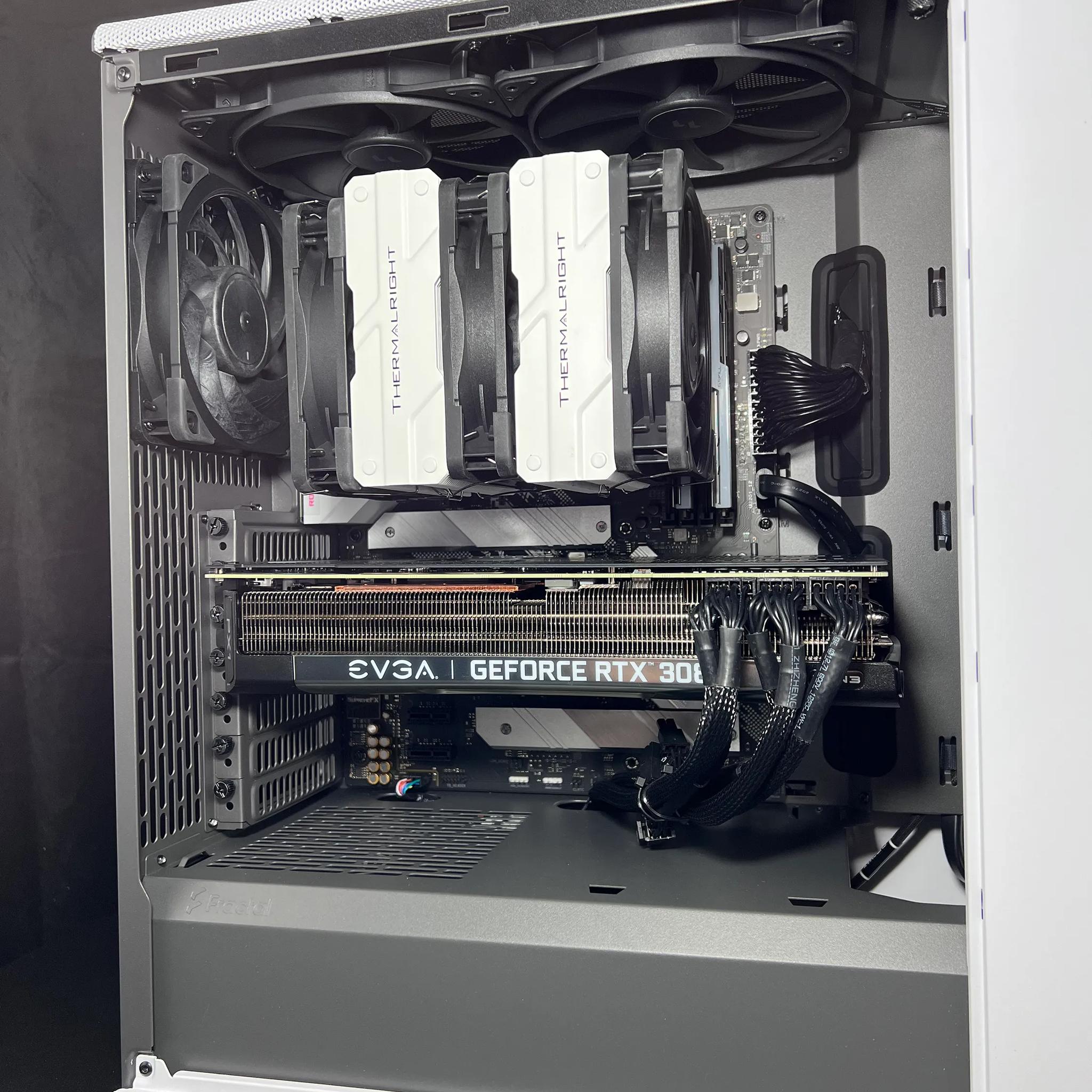 🦣 Fractal Design NORTH 🐧 | 5800X3D | RTX 3080 12GB LHR