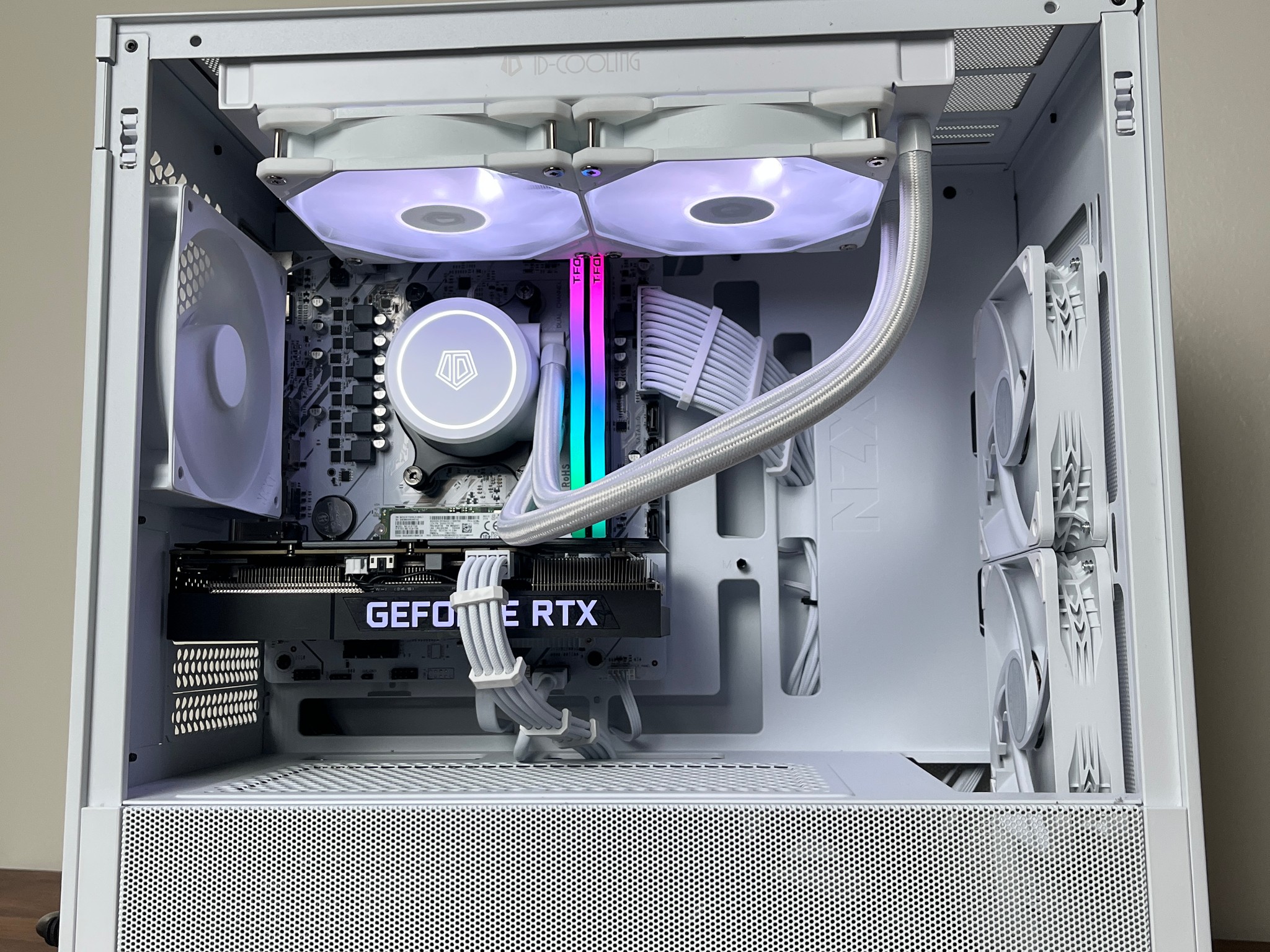White Gaming Pc | Ryzen 5 5500 | RTX 3060 Ti | DDR4 16GB | 1TB NVMe | Win 11 Pro