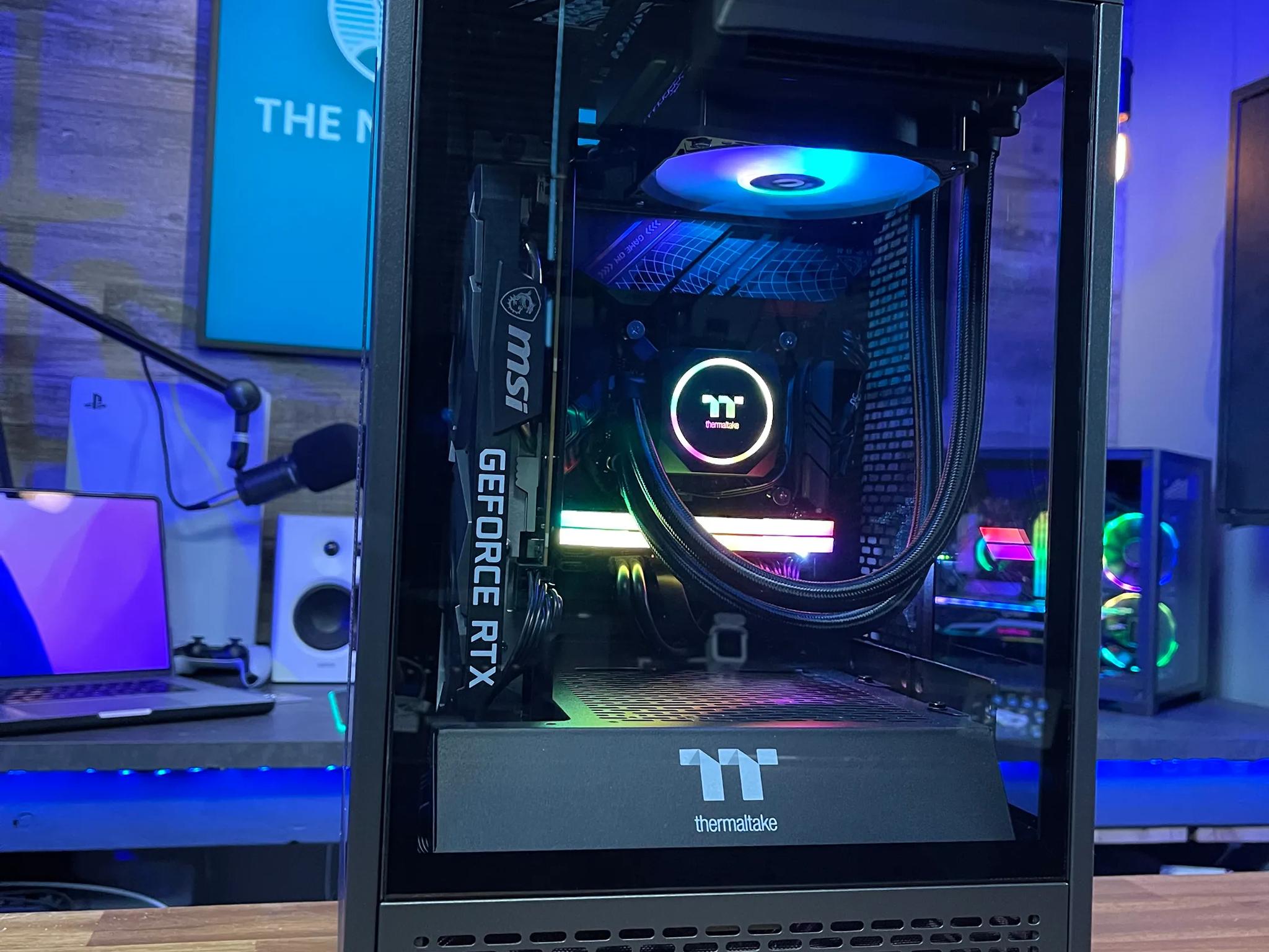 Mid-Range Thermaltake Tower 100 Gaming PC