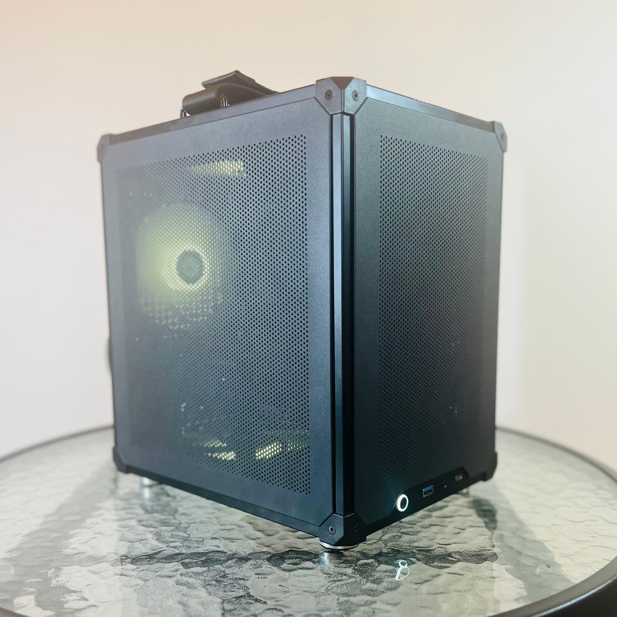 AMD Ryzen 5 5600G/ RTX 5050/ 16GB RAM/ 512GB SSD/ Convenient ITX Gaming PC Build