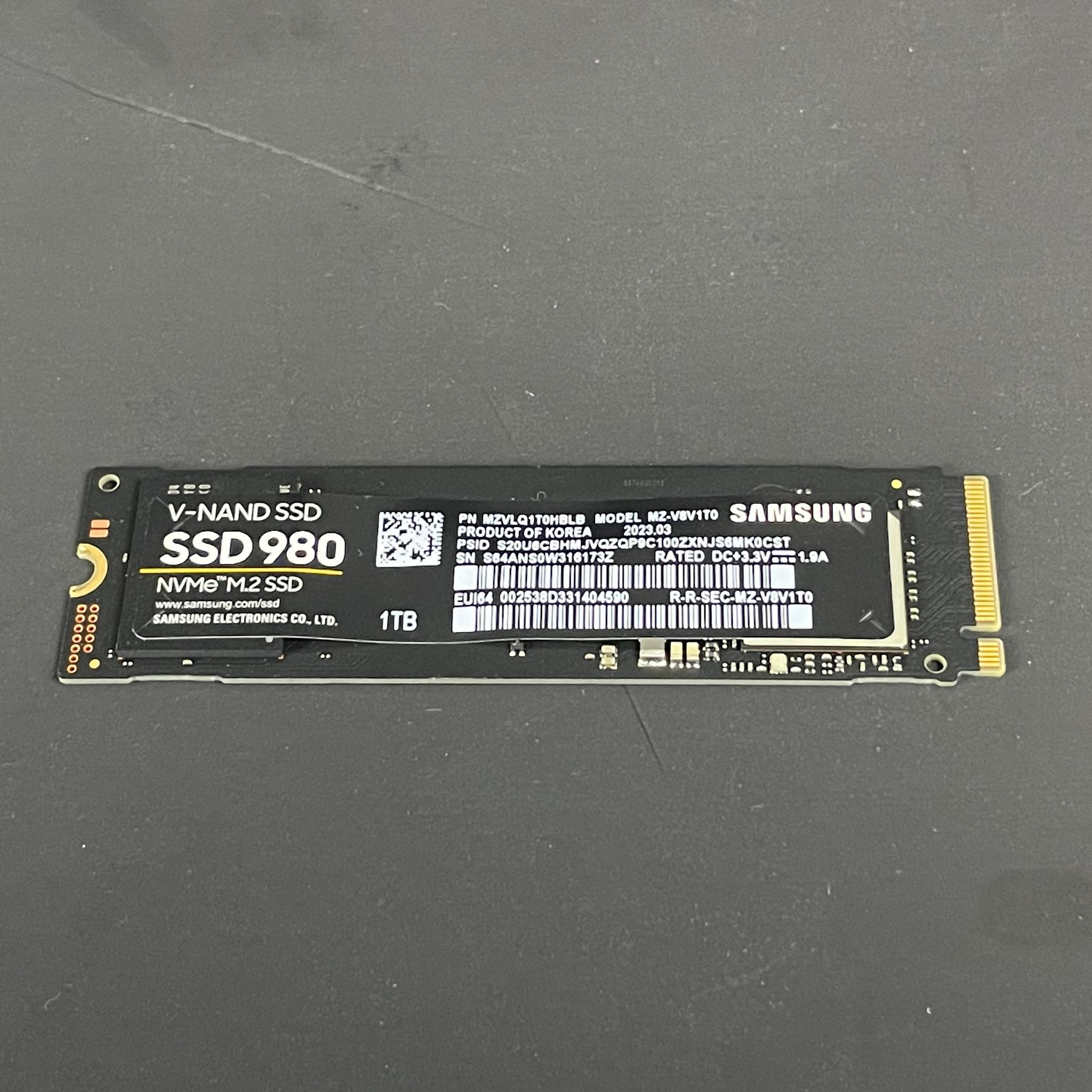 Samsung SSD 980 1TB NVMe SSD | Free Shipping