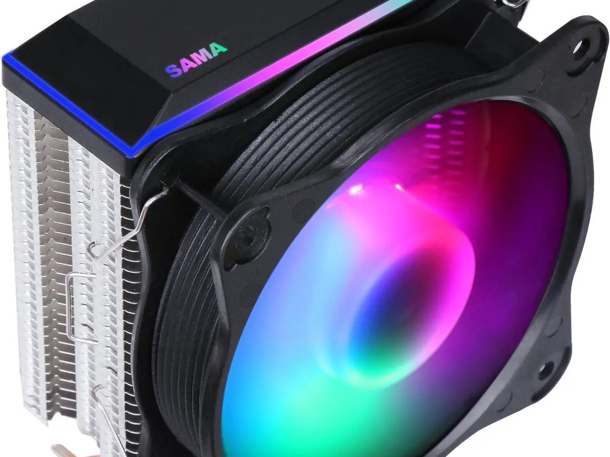 SAMA KA200D RGB CPU Air Cooler 9cm fan for AMD/Intel