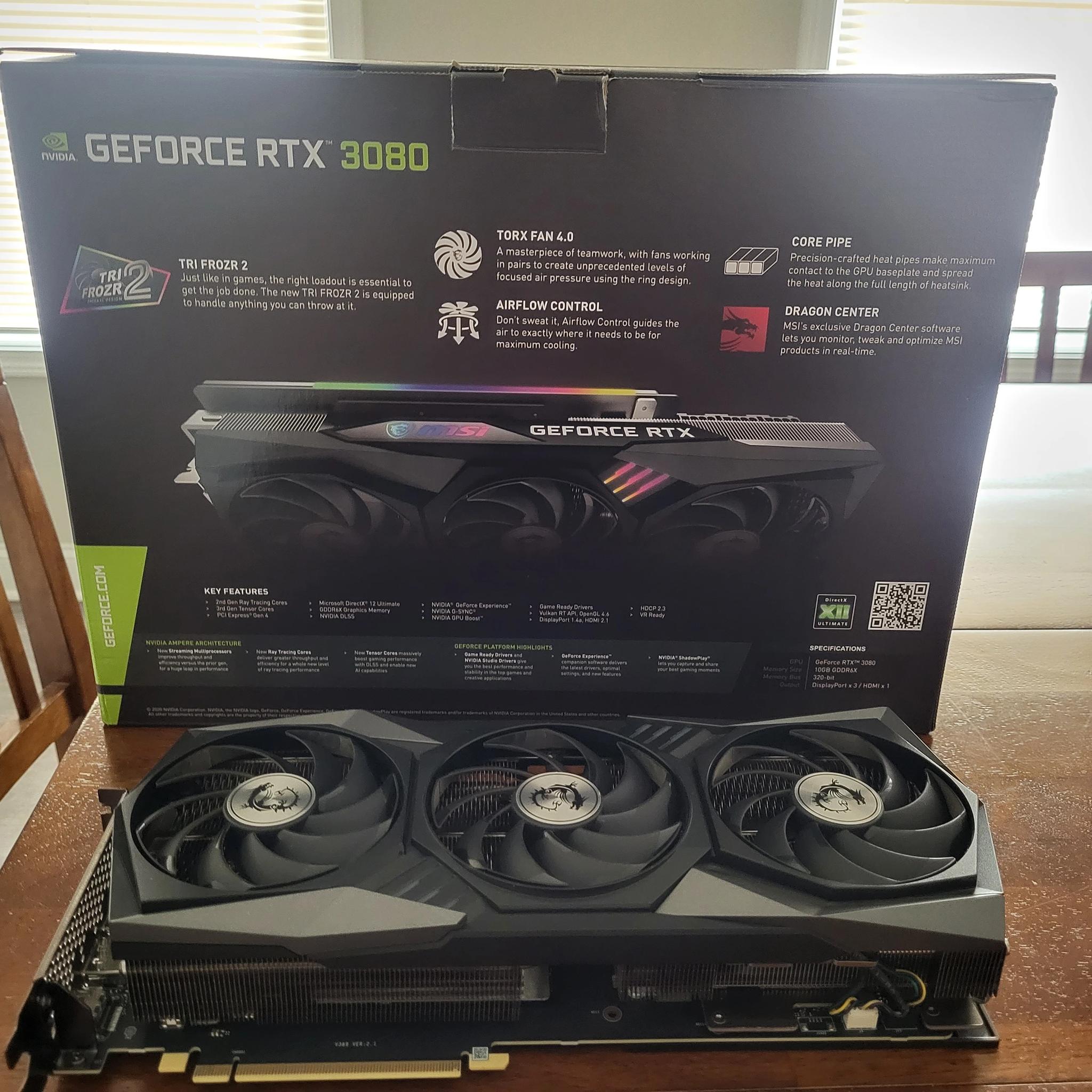 RTX 3080 Gaming Trio GPU