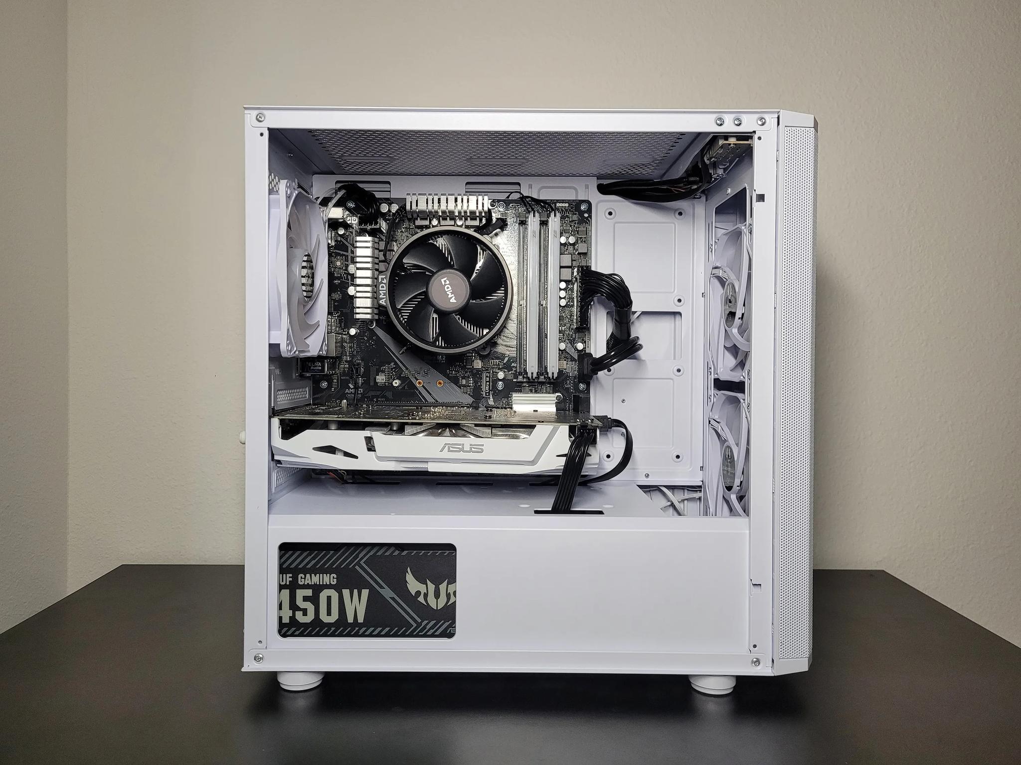 Entry White Gaming PC // Ryzen 7 1700 // GTX 1060 6GB // 16GB DDR4 // 1TB SSD // WI-FI