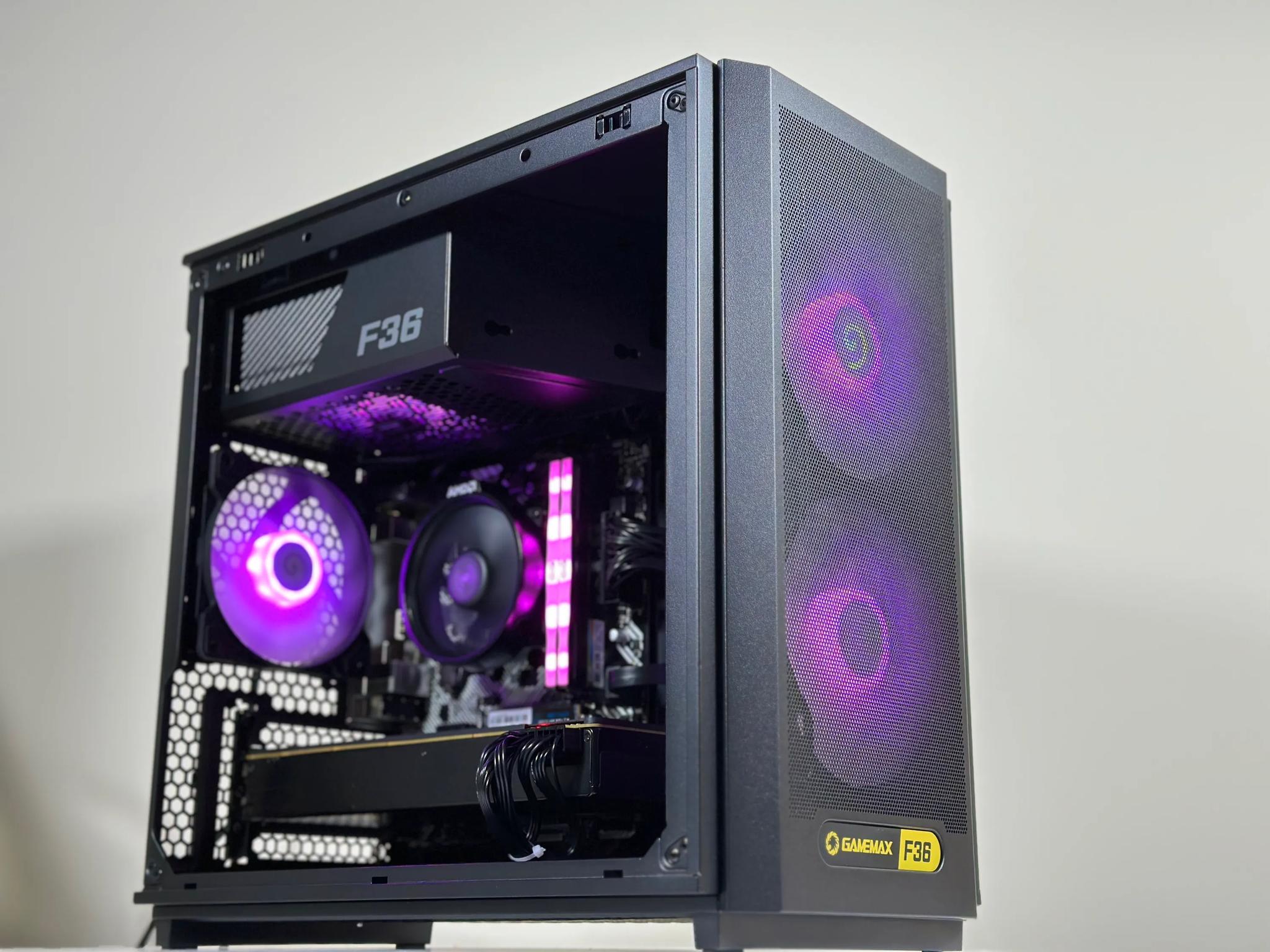 💥4️⃣➡💵1080P Gaming PC🌌Nvidia GTX 1080 8GB🌌AMD Ryzen 5 2600🌌16GB DDR4🌌500GB SSD