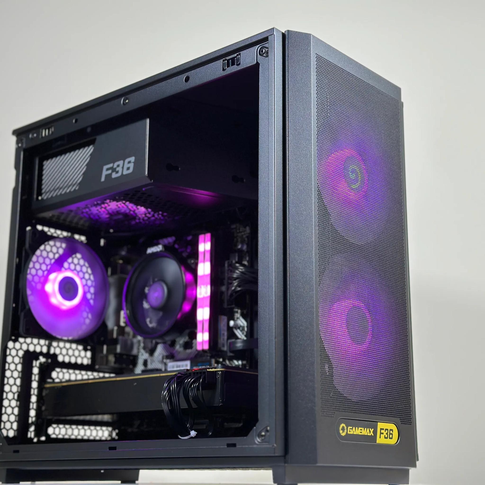 💥4️⃣➡💵1080P Gaming PC🌌Nvidia GTX 1080 8GB🌌AMD Ryzen 5 2600🌌16GB DDR4🌌500GB SSD