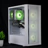 🧊❄️🧊 White Gaming PC – RTX 4060 , Ryzen 7 2700X, 16GB RAM, 500GB SSD - WiFi, BlueTooth 🧊❄️🧊