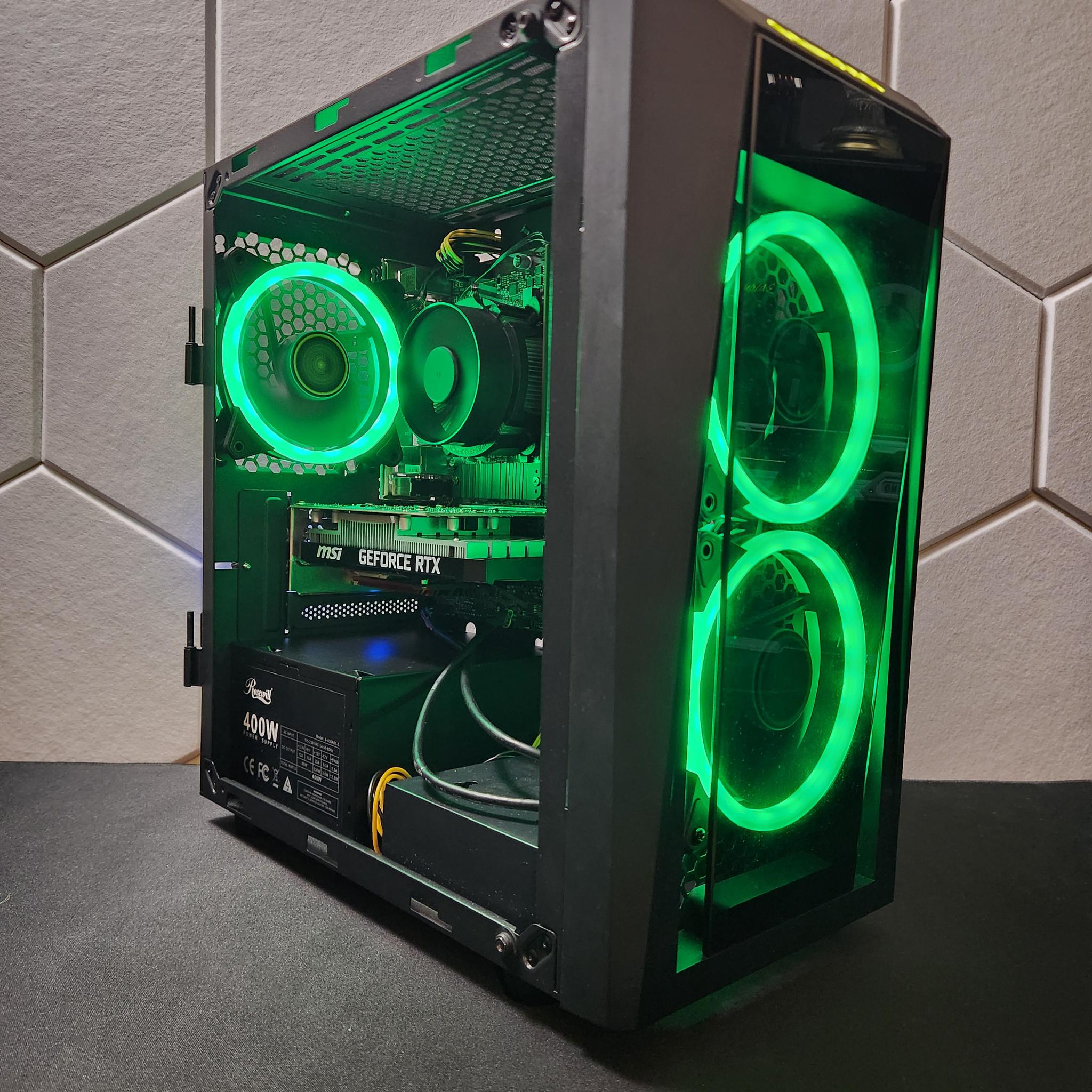 "Budget ESport PC" RTX 3050 6GB | Intel I3 10100f | 16GB DDR4 | 500gb SSD | WIFI
