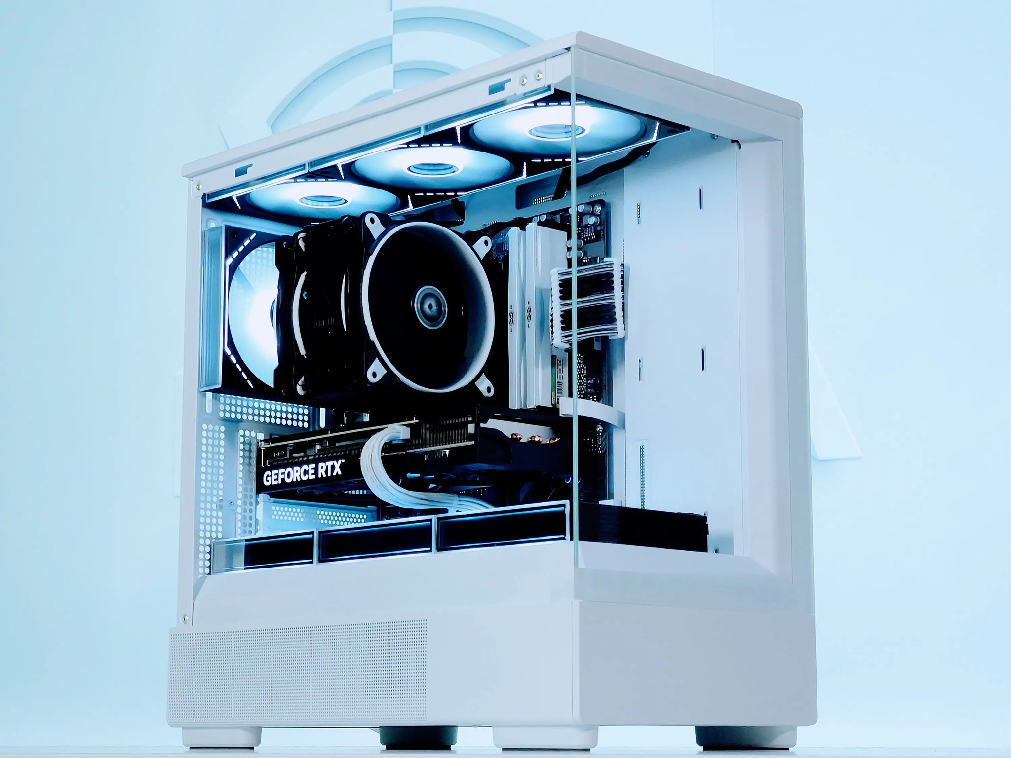 🤍🐼Gaming PC🐻‍❄️Nvidia RTX 4070 Super 12GB🐻‍❄️Intel i7 12700KF🐻‍❄️32GB DDR4🐻‍❄️1TB NVME Gen4