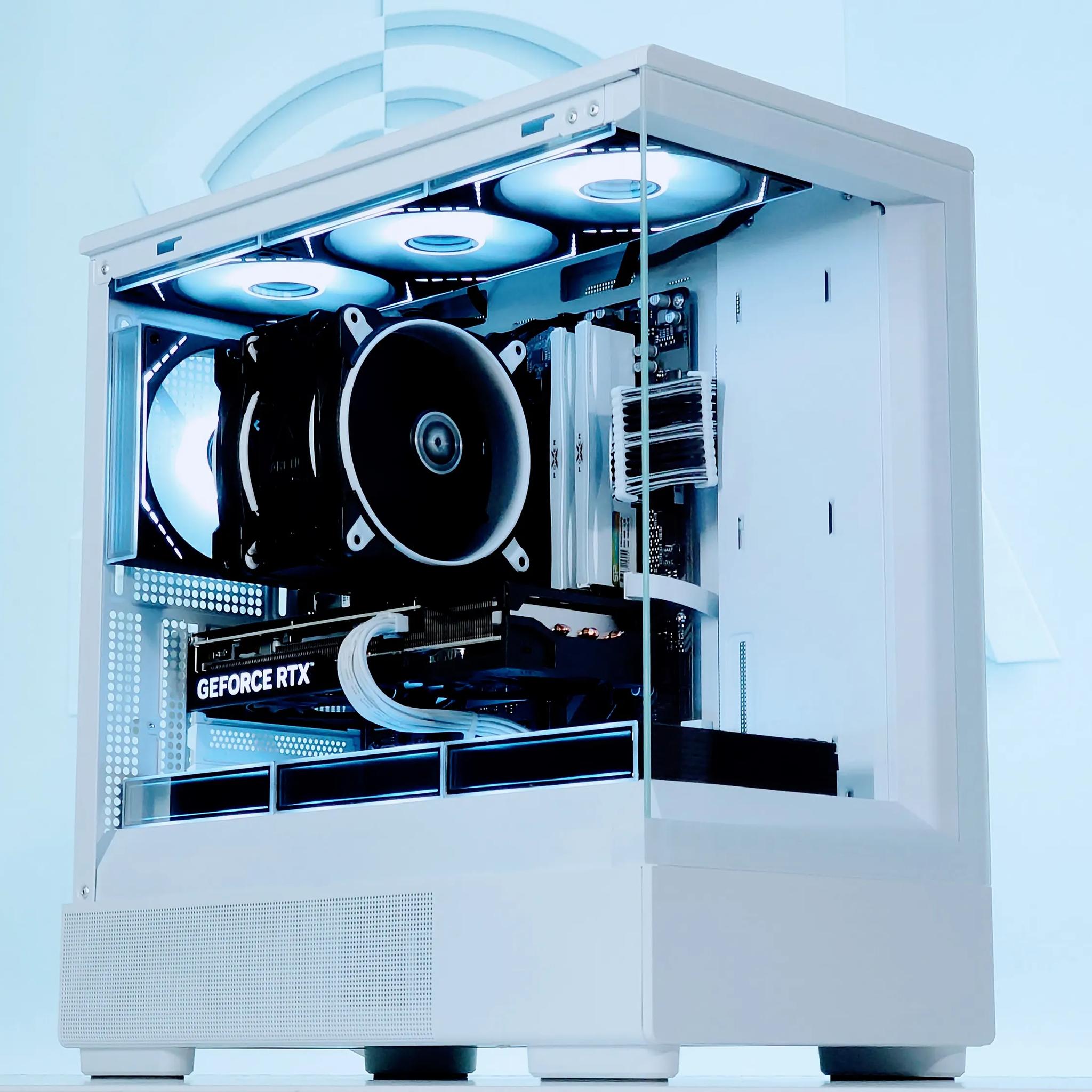 🤍🐼Gaming PC🐻‍❄️Nvidia RTX 4070 Super 12GB🐻‍❄️Intel i7 12700KF🐻‍❄️32GB DDR4🐻‍❄️1TB NVME Gen4