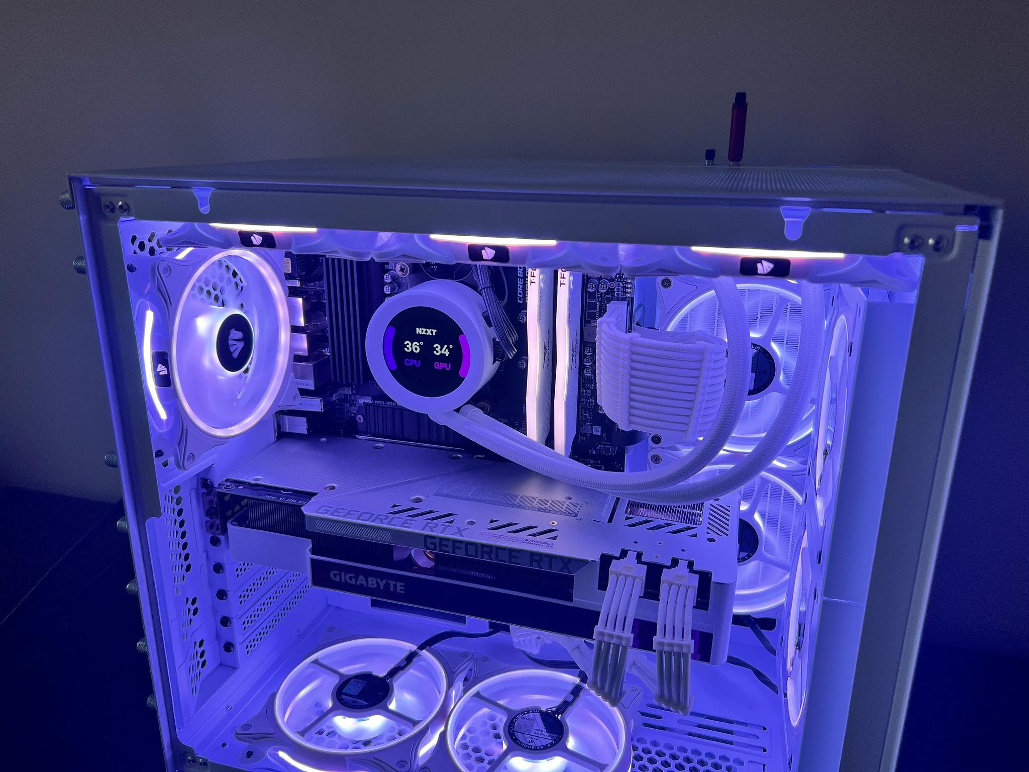 White Knight | Ryzen 7 5800X RTX 3080 High-End Gaming PC