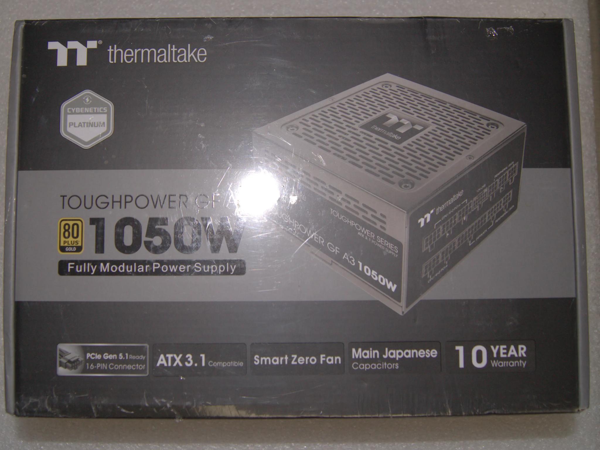 ThermalTake Toughpower GF A3 Gold 1050W - TT Premium Edition Power Supply - 1050W