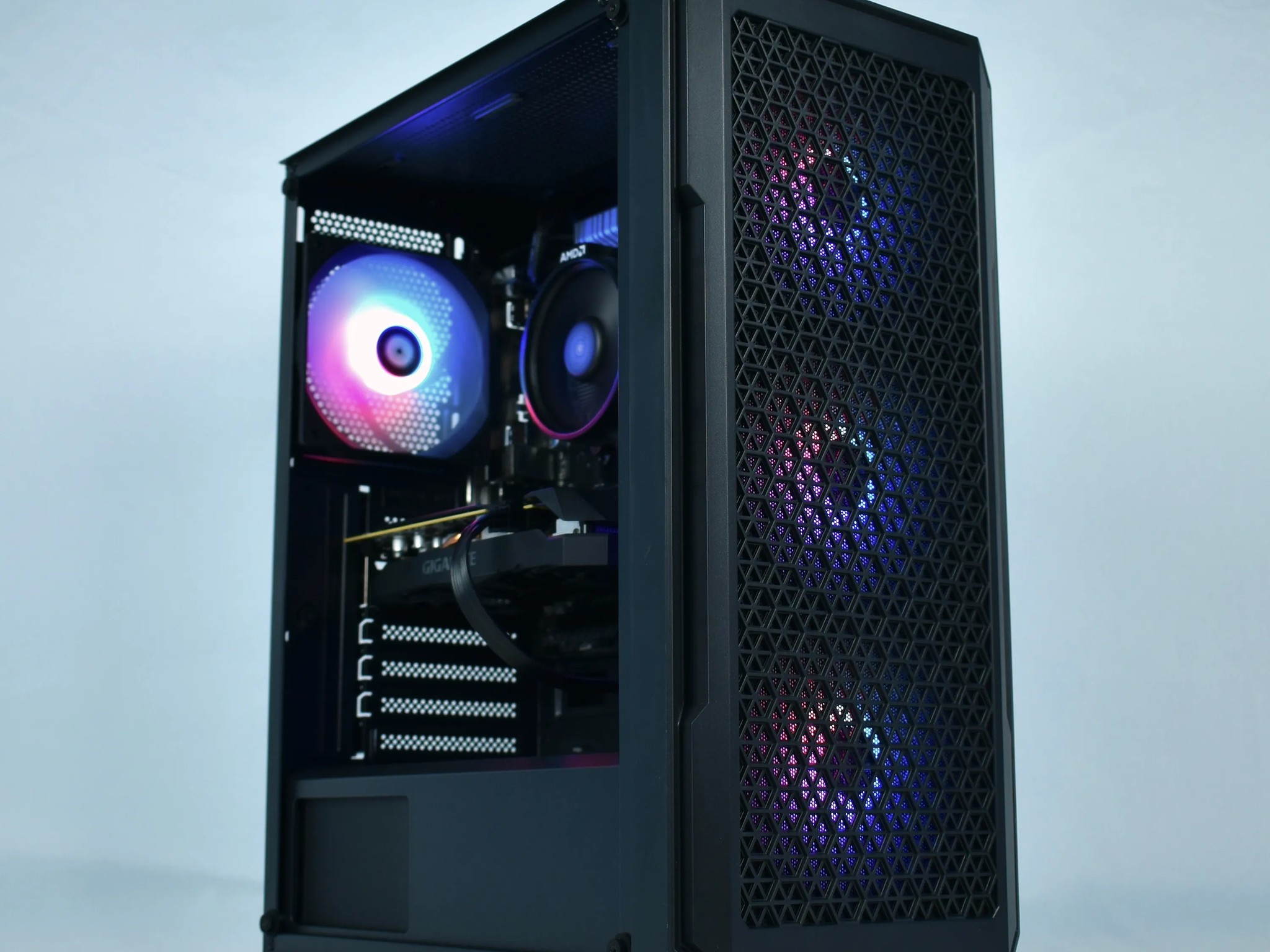 VALUE 1080p Gaming & Streaming PC | Ryzen 3600, RX 5600XT, 1TB SSD, 16GB DDR4, WiFi | Black