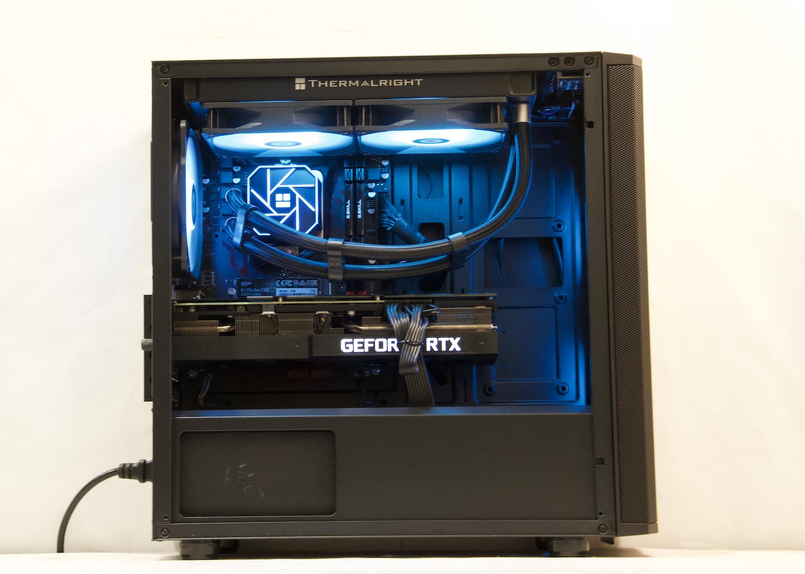 RTX 3080, Ryzen 7 5700X, 32GB DDR4, 1TB NVMe SSD, WiFi - 1440p Gaming PC