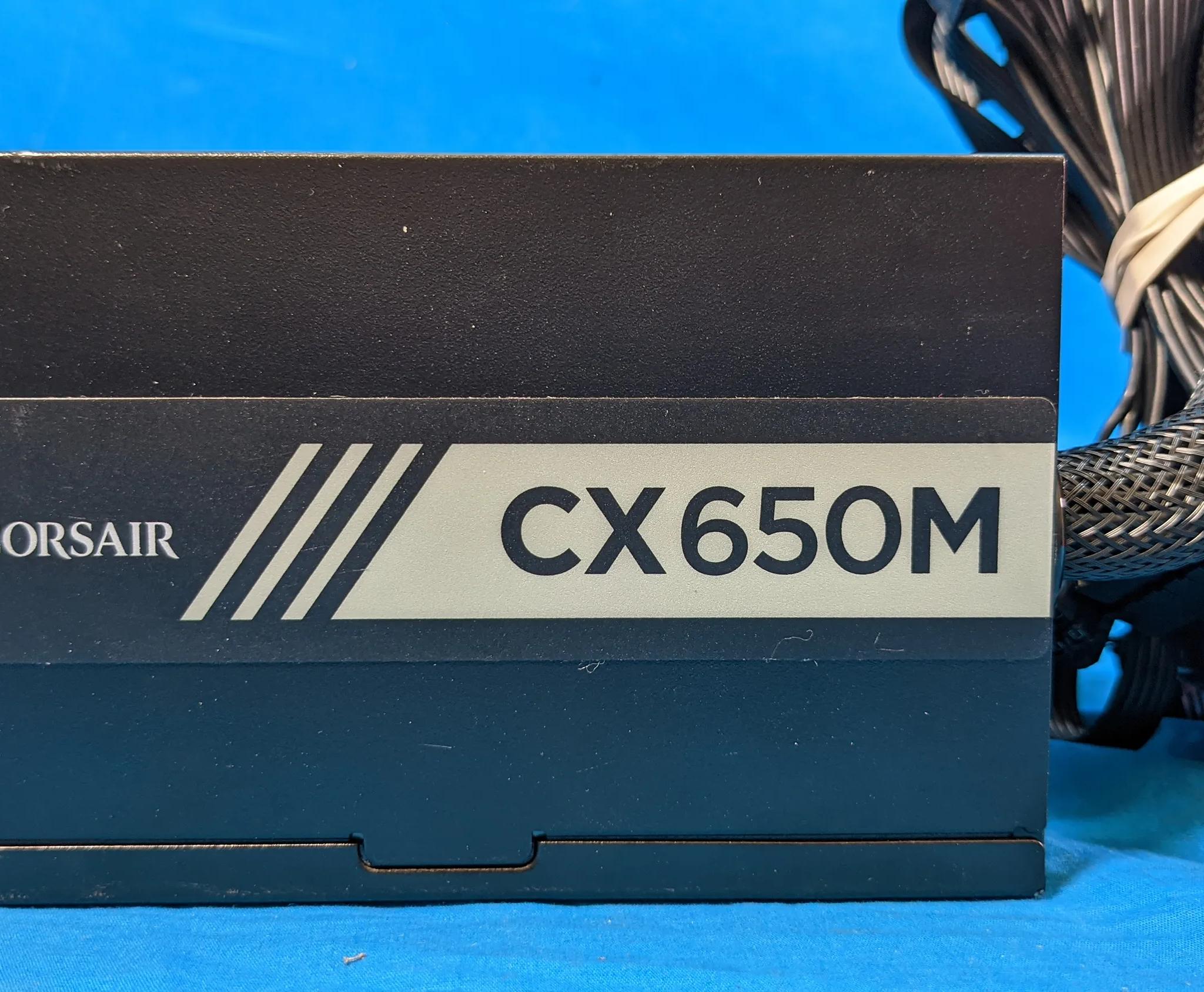 Corsair CX-Series CX650M 650W Semi-Modular 80 PLUS Bronze ATX Desktop PSU CP-9020103/75-011267