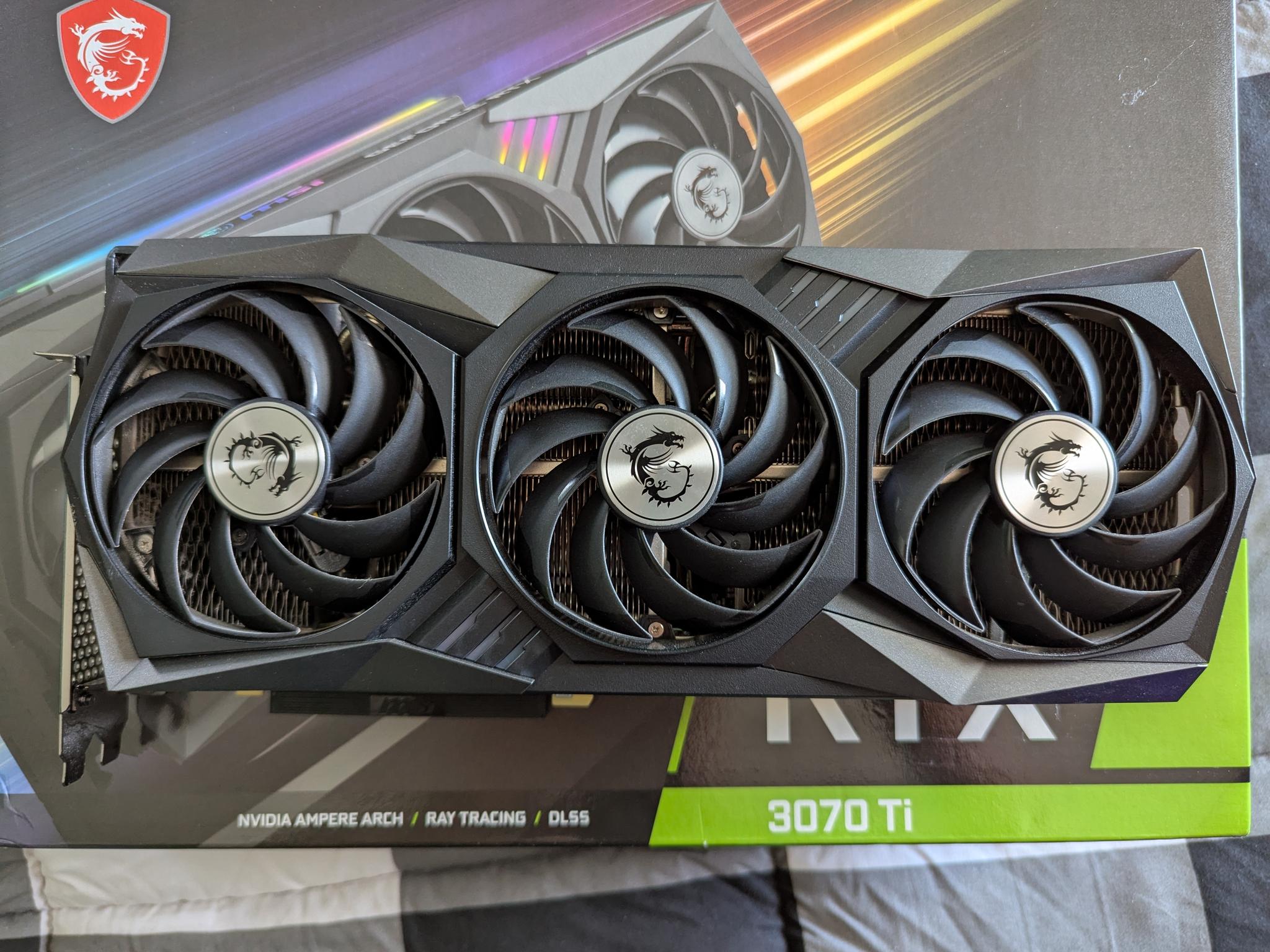 MSI GAMING X TRIO GeForce RTX 3070 Ti