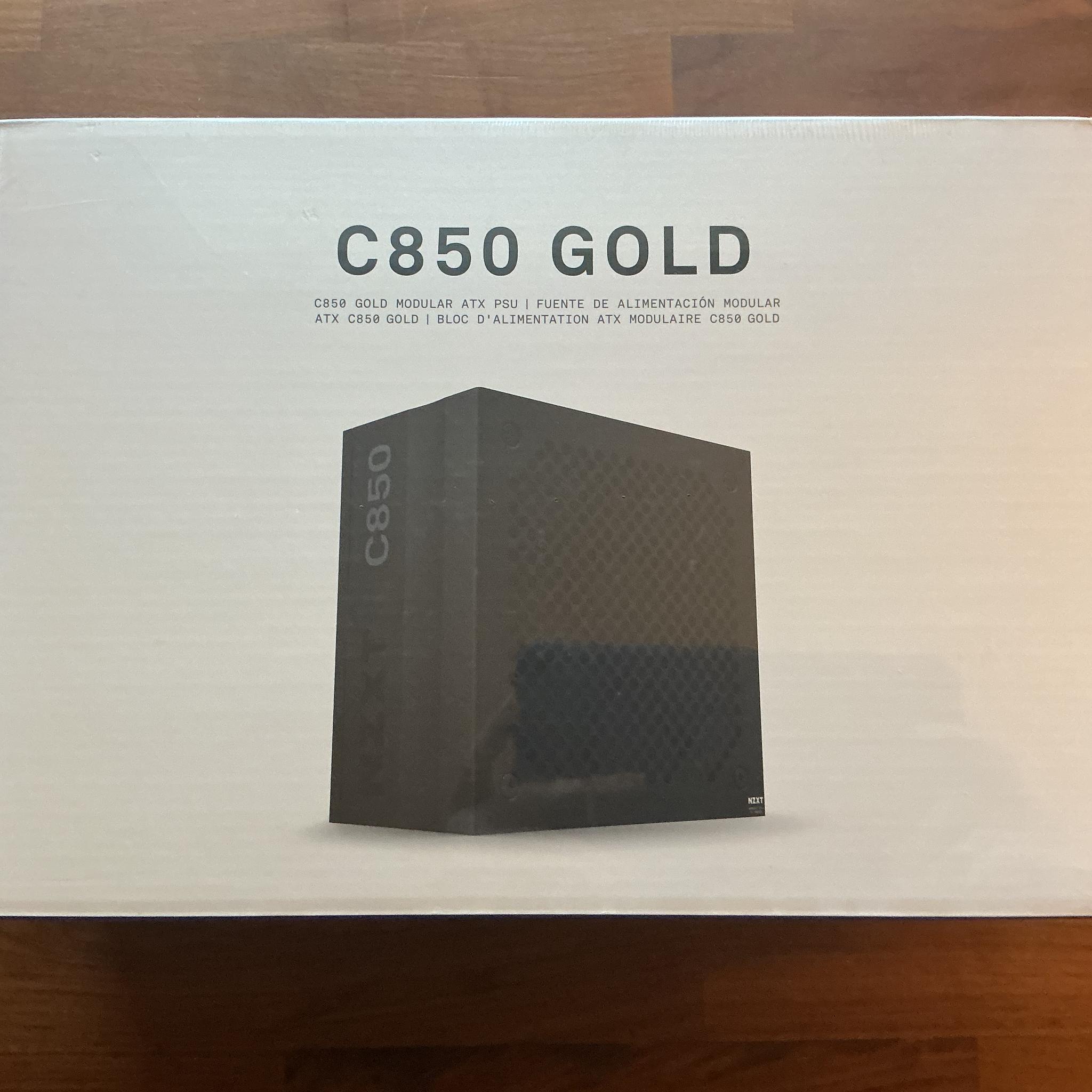 NZXT c850 fully modular PSU NEW/SEALED!