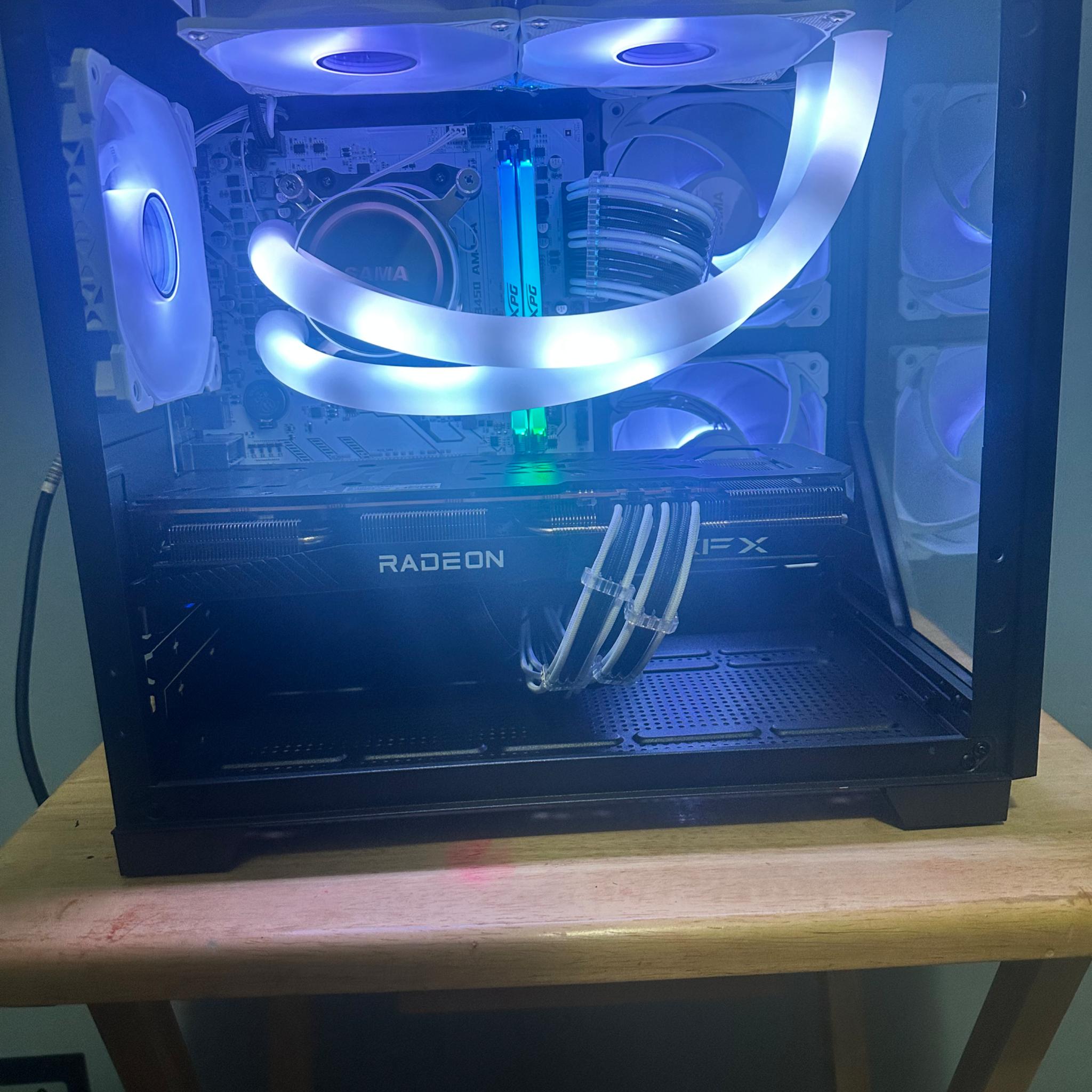 Ryzen5 5600|RX 6700XT 12G|B450(with PCIE 4.0)|16g DDR4 3200|1TB M.2 NVME|650w80+Bronze PSU|240mm AIO