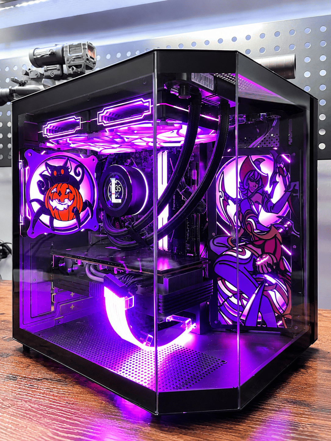 LOL Elise League Themed Gaming PC| Ryzen 5 5600 | Radeon RX 5700 XT 8GB | 512GB SSD | 3200mhz 16GB