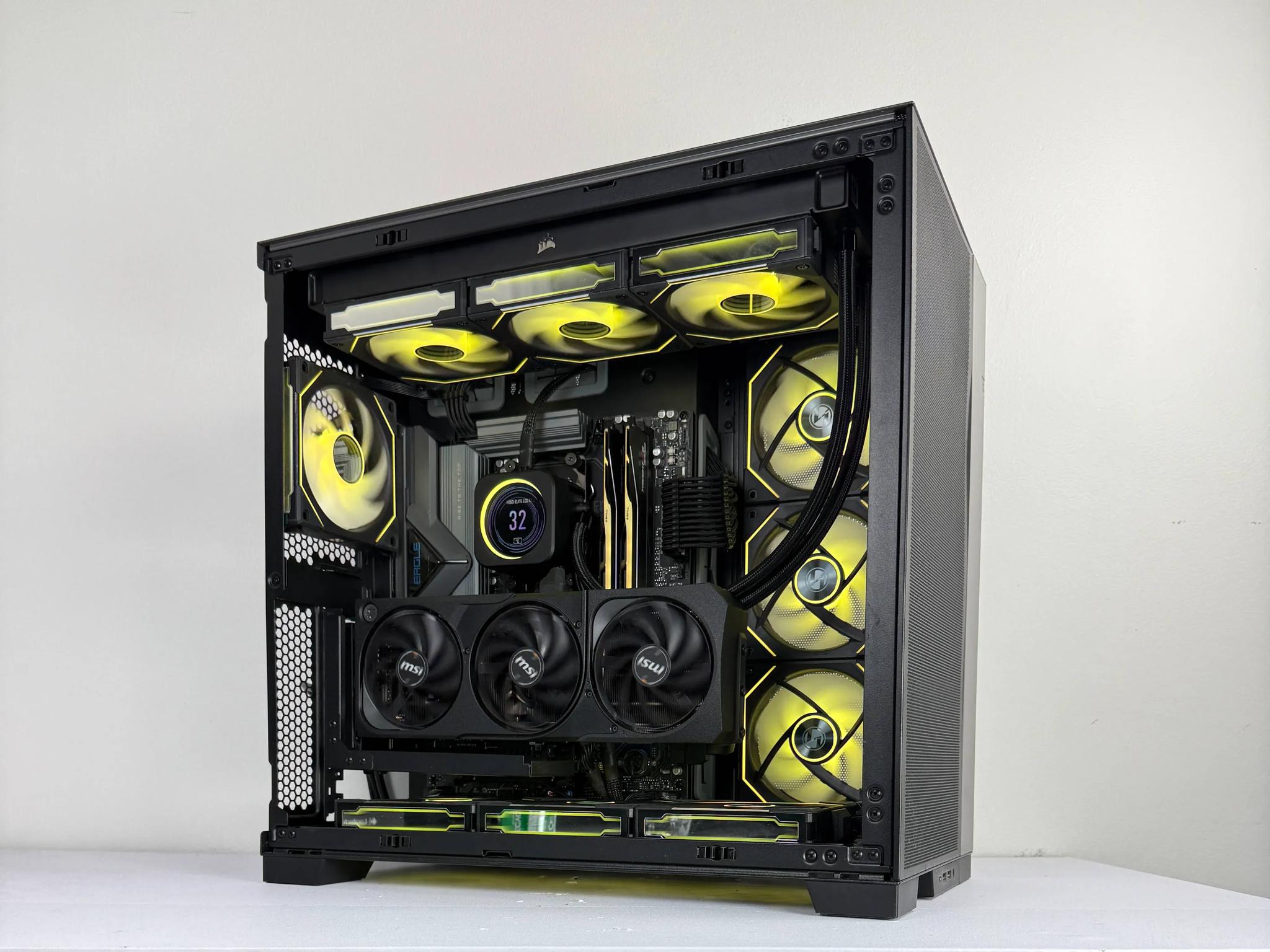 🧊ICEVEIL🧊    | 4k Streaming PC | Ryzen 7 9800X3D | MSI RTX 5070 Ti | 64GB DDR5 6000MHz