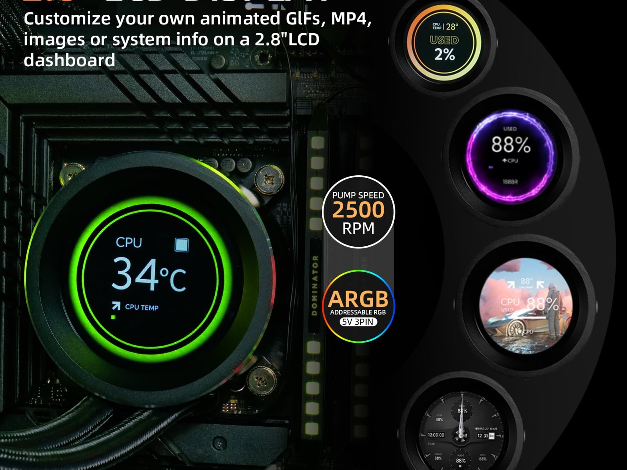 Ryzen 7 7700X RTX 4070 32GB DDR5 2TB M.2 Win 11Pro Gaming PC