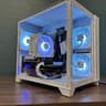 All White Custom NVIDIA Gaming PC