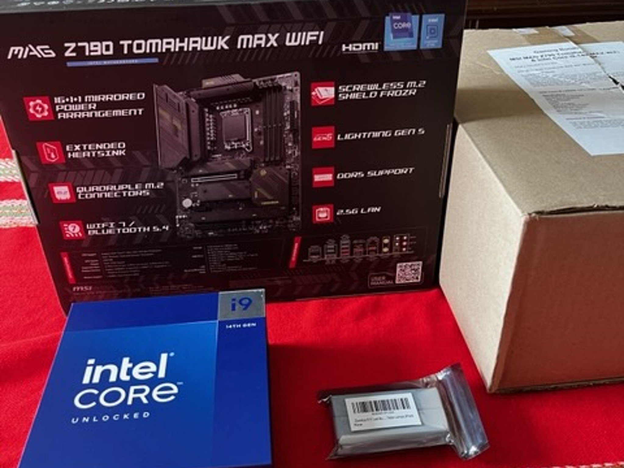 INTEL  14th i9 – 14900K+MAG Z790 TOMAHAWK MAX WF